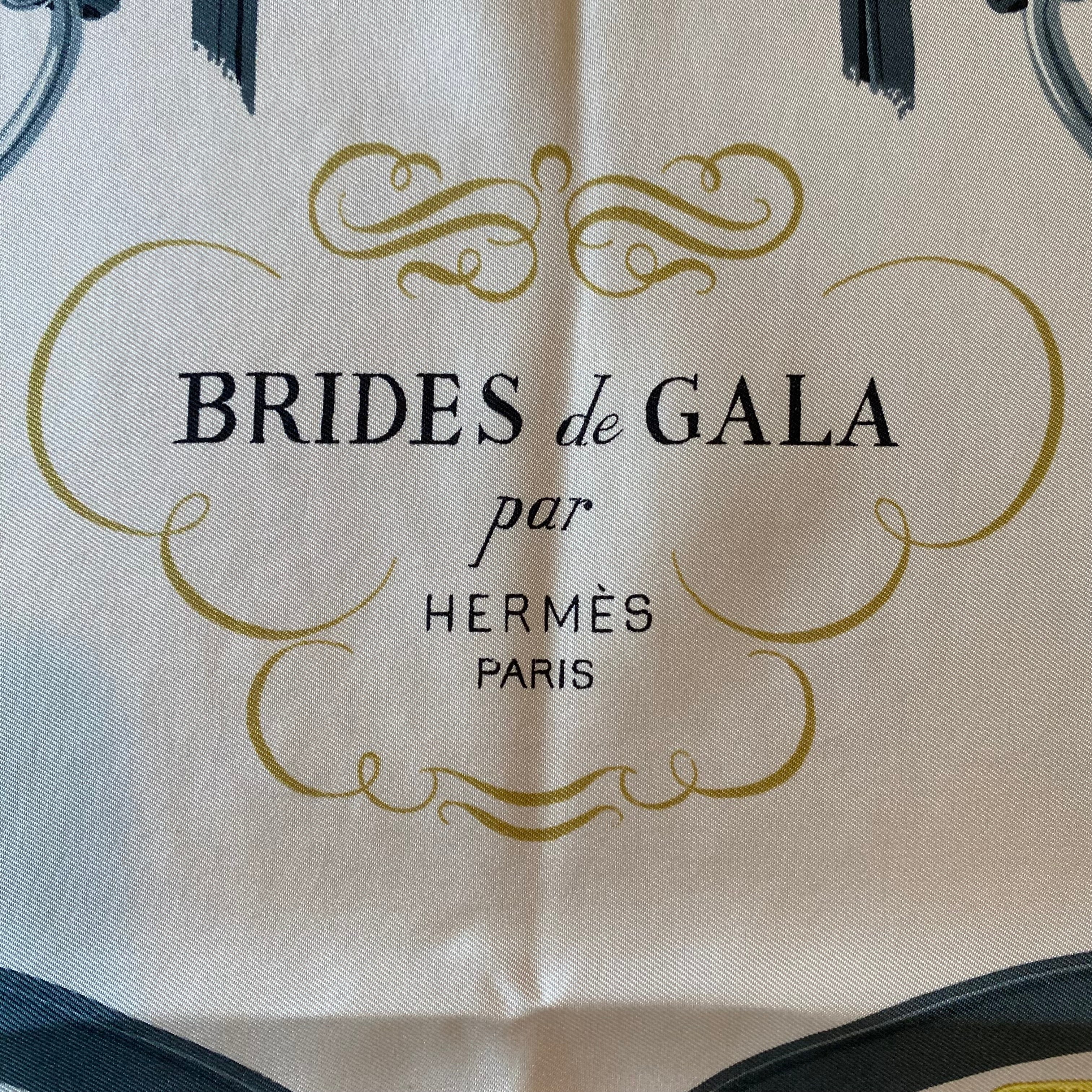 Hermès Brides de Gala Silk Scarf
