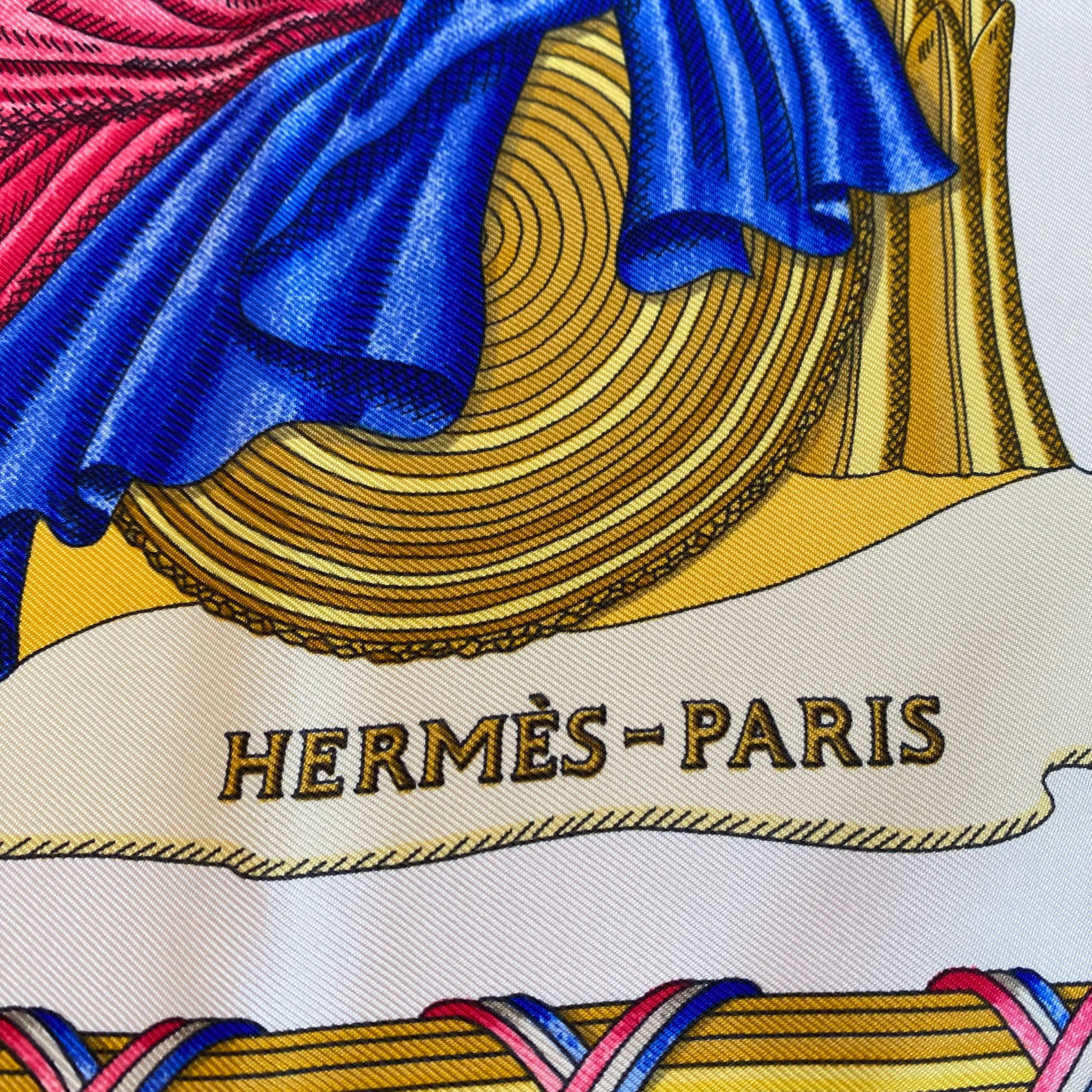 Hermès République Française Liberté Égalite 1789 Silk Scarf