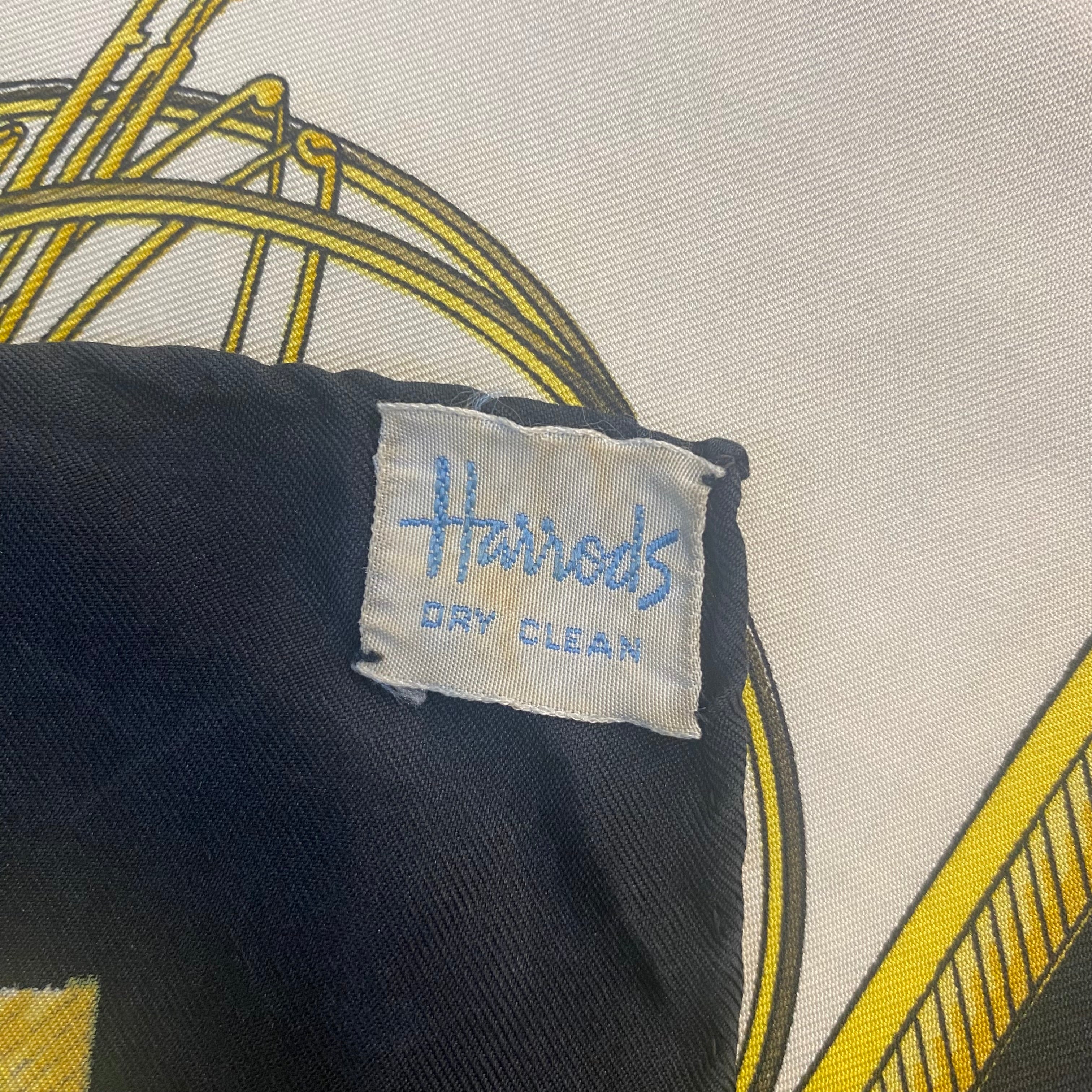 Hermès Les Voitures A Transformation Silk Scarf