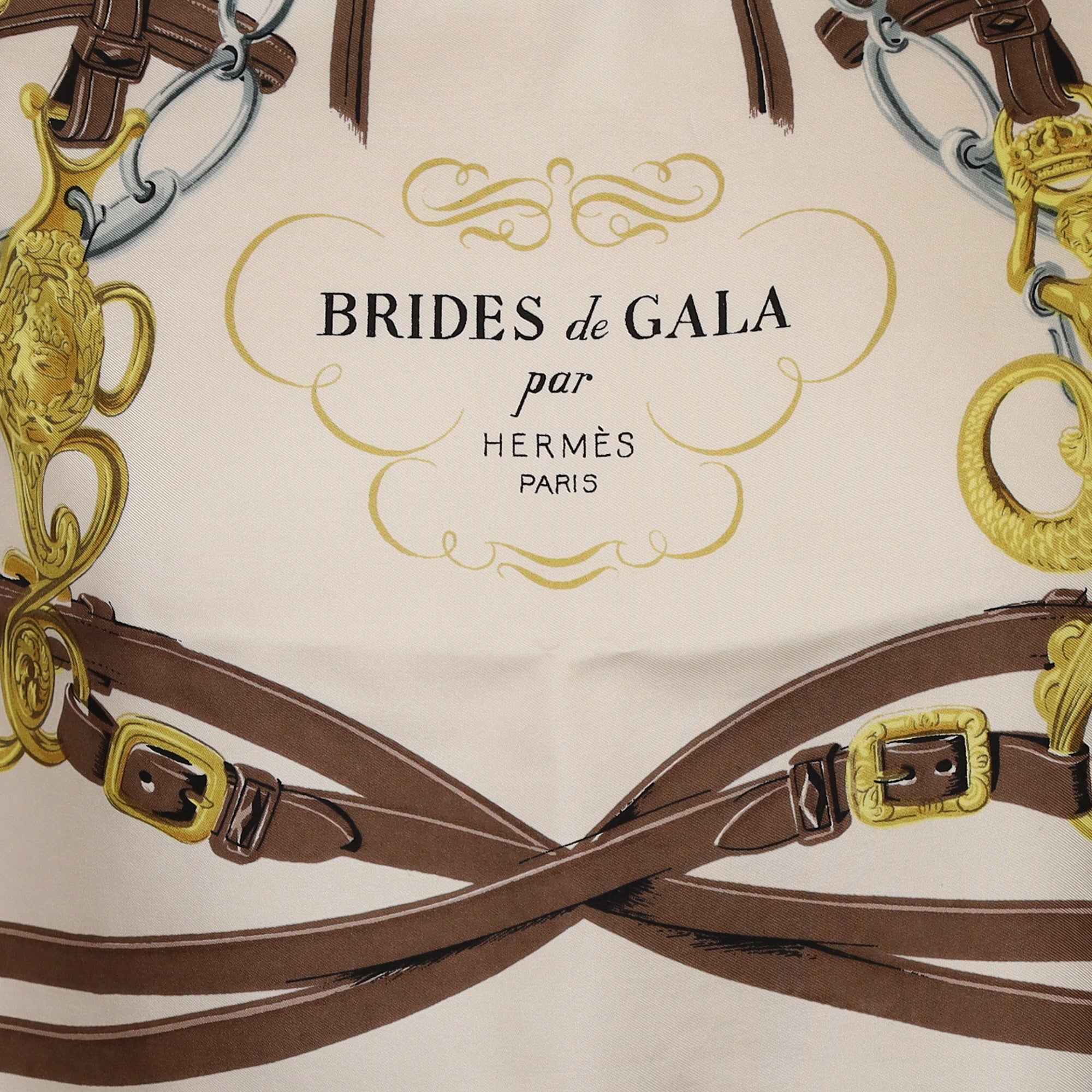 Hermès Brides de Gala Silk Scarf