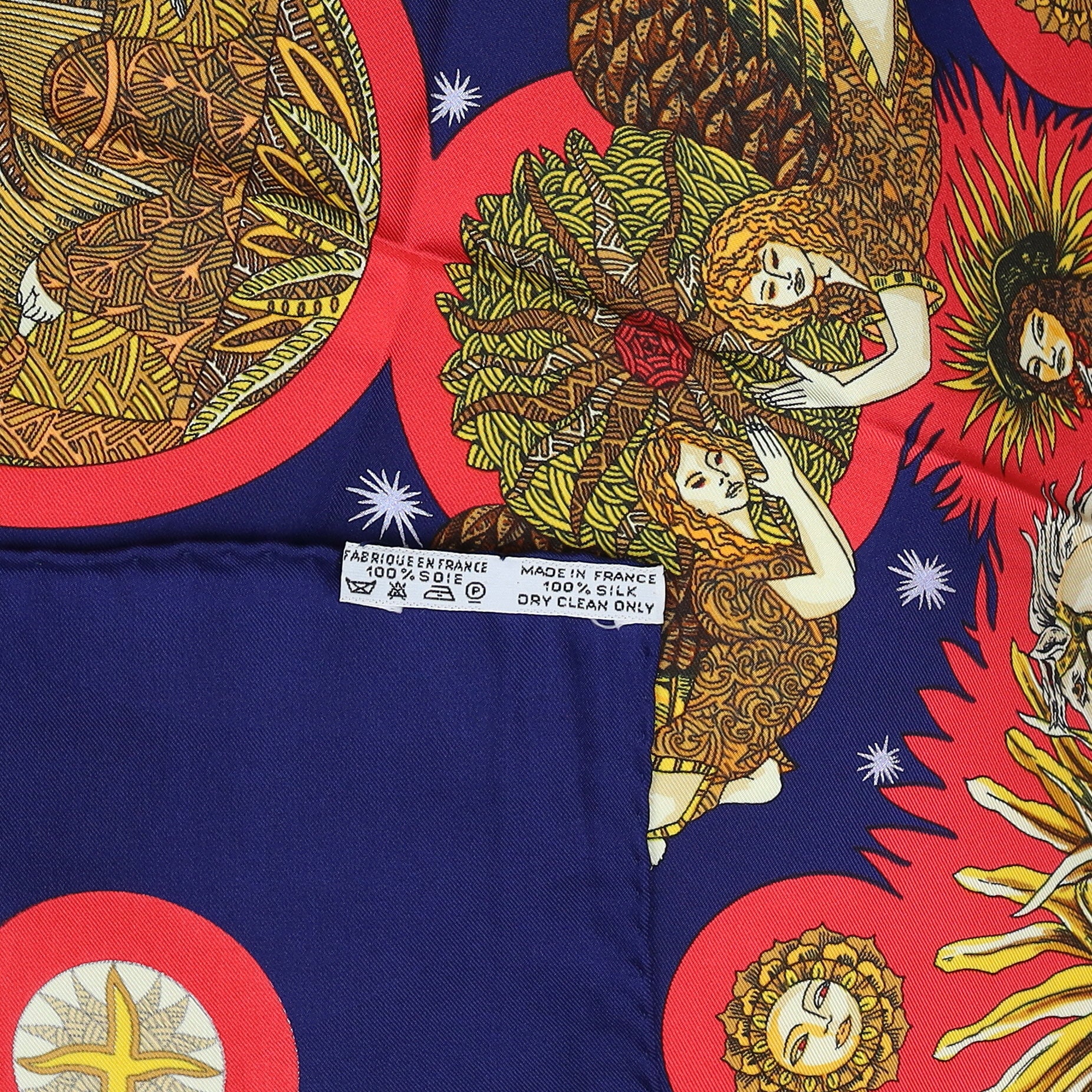 Hermès Le Roy Soleil Silk Scarf