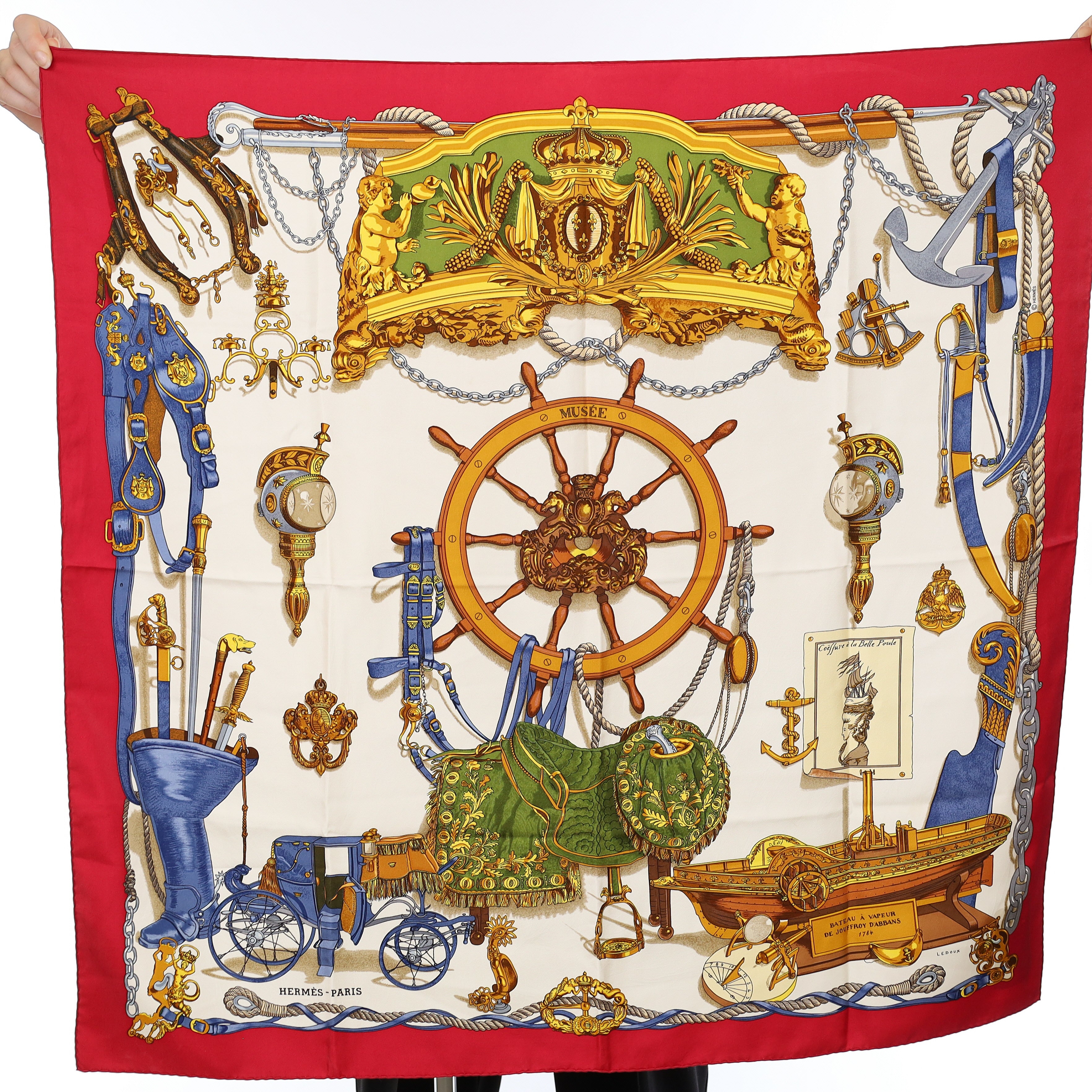 Hermès Musée Silk Scarf