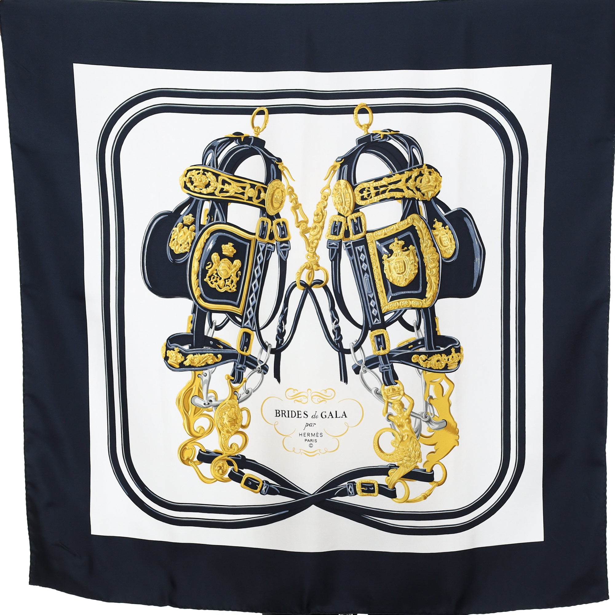 Hermès Brides De Gala Silk Scarf
