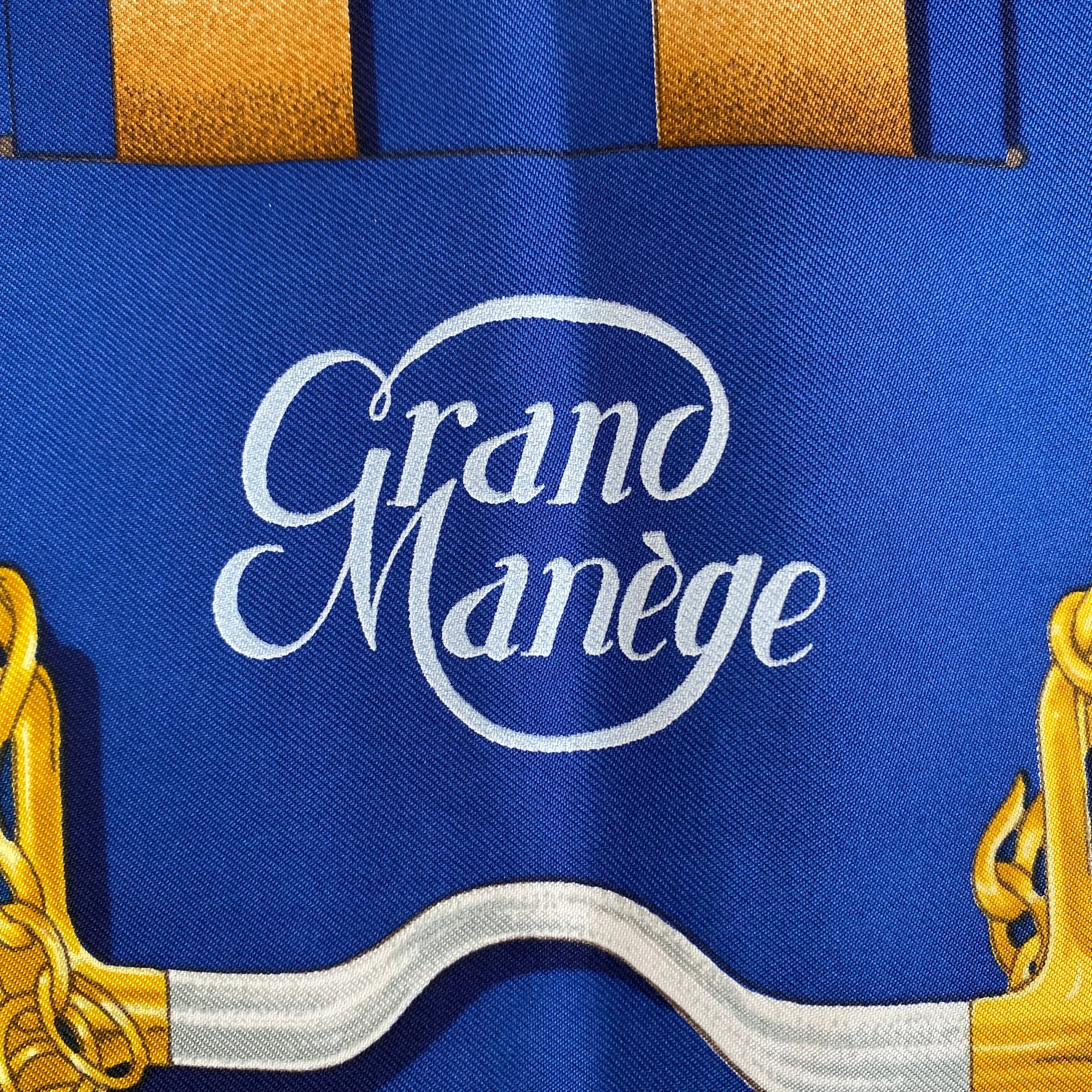 Hermès Grand Manège Designer Silk Scarf