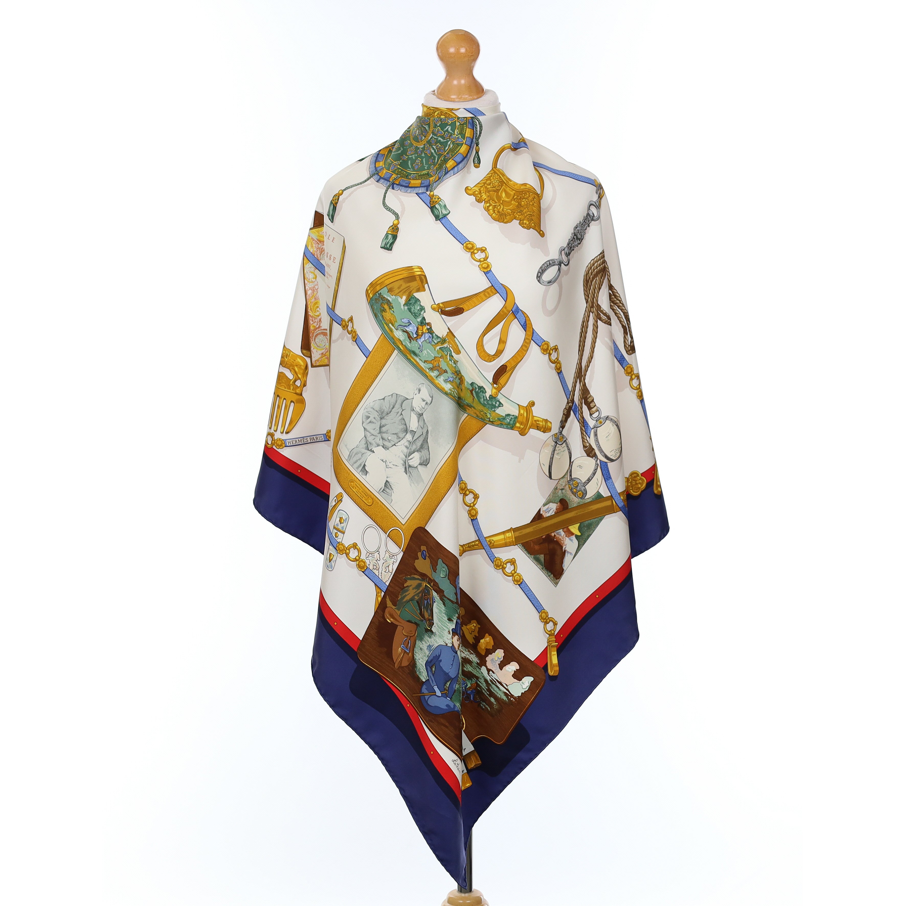 Hermès Mémoire D’Hermès Silk Scarf