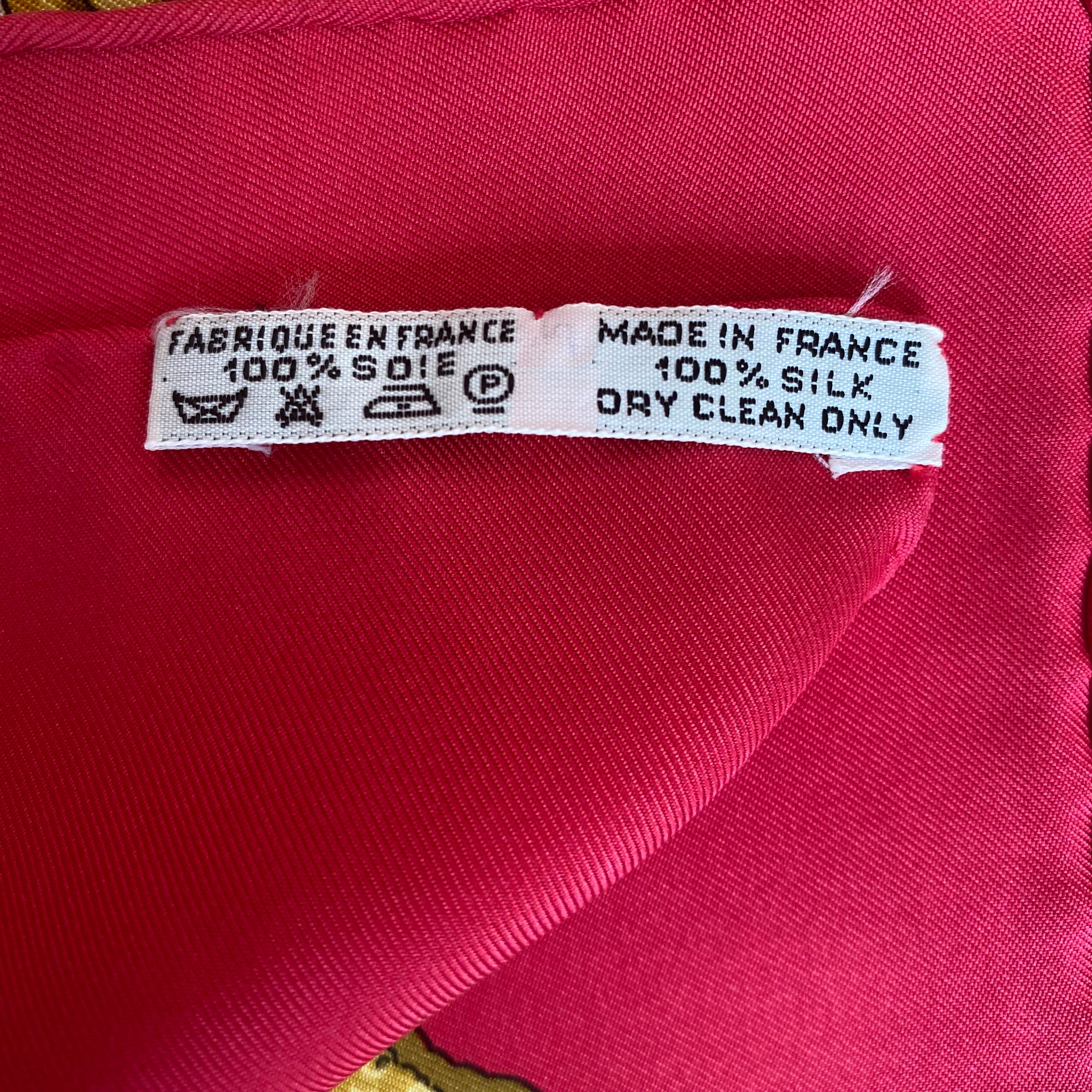 Hermès Les Cavaliers D’or Silk Scarf