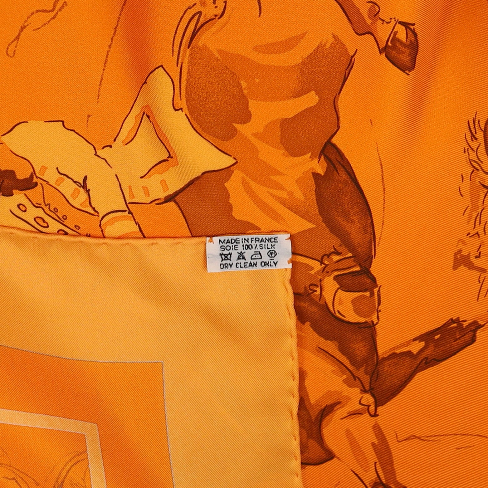 Pristine Hermès Ballet Équestre Silk Scarf Quite Rare