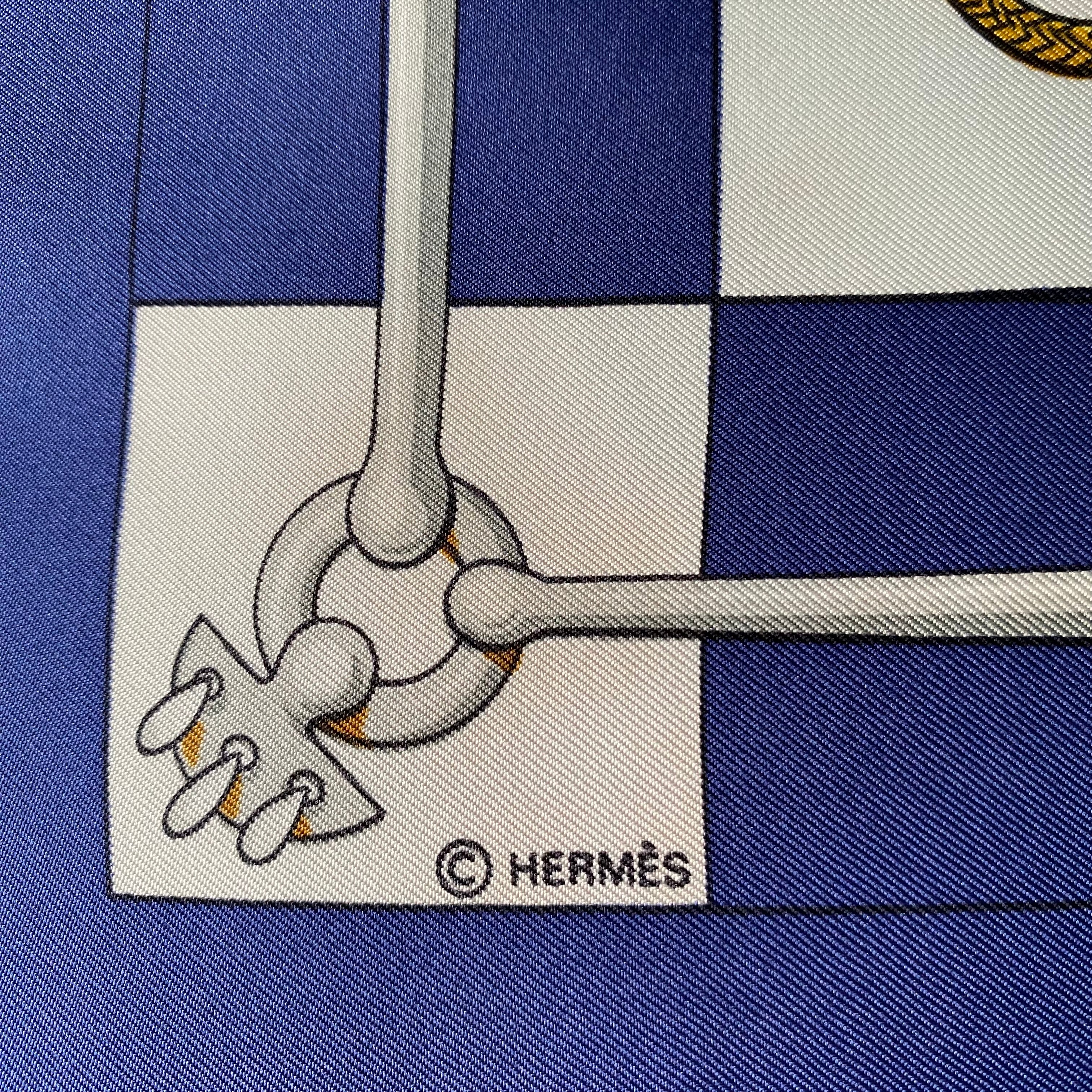 Hermès Cliquetis Silk Scarf