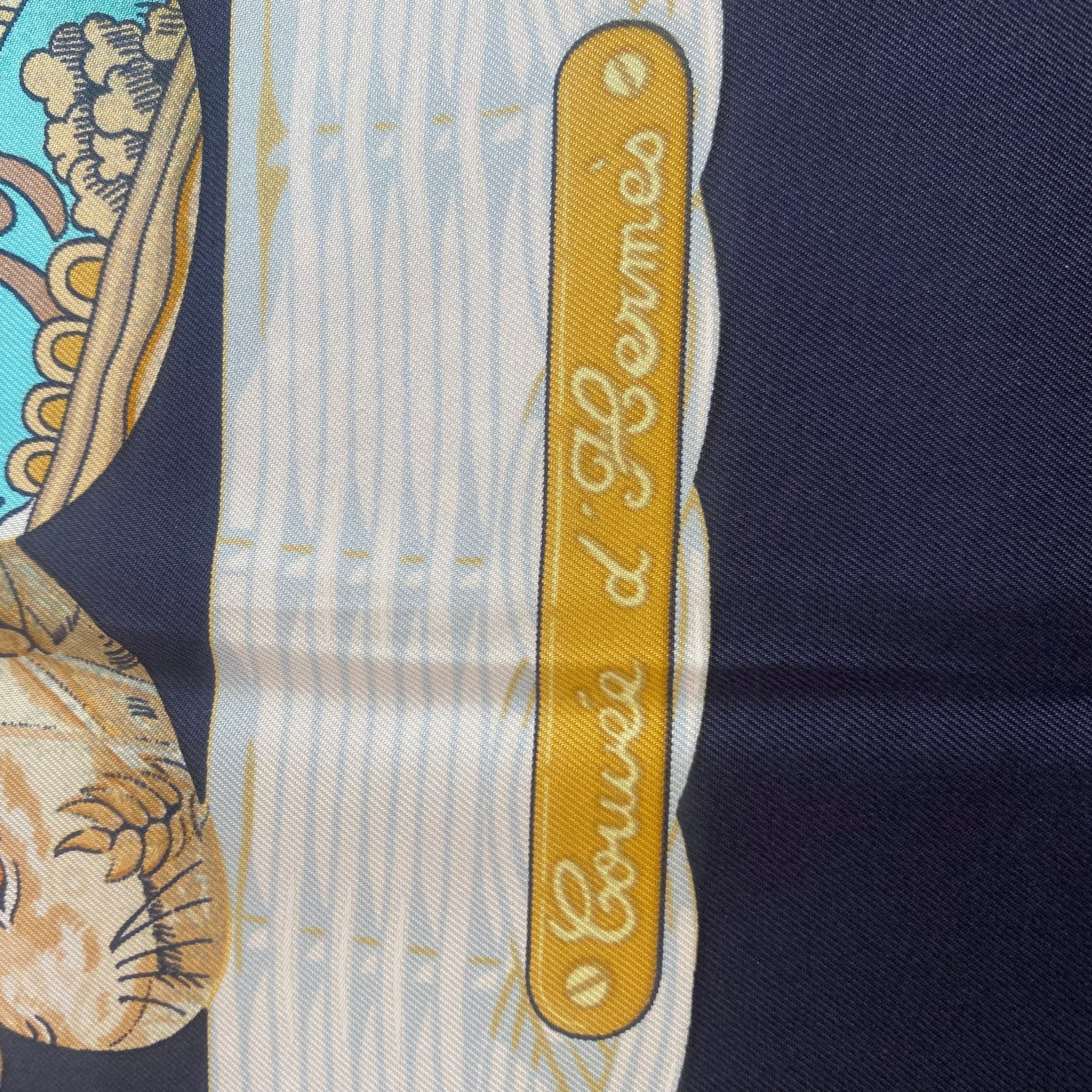 Brand New Boxed Hermès Couvée D’Hermès Silk Scarf Quite Rare