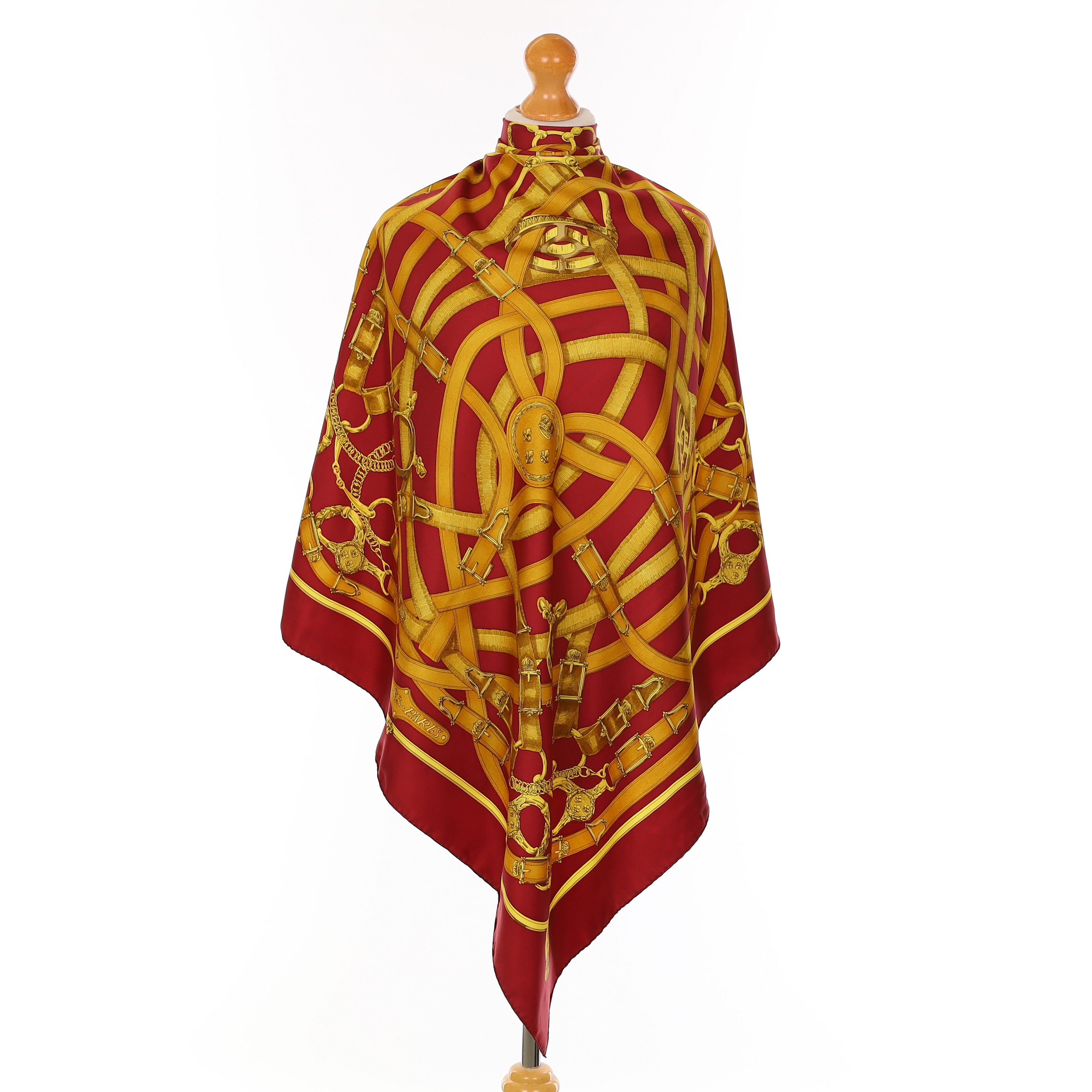 Hermès Cavalcadour Silk Scarf