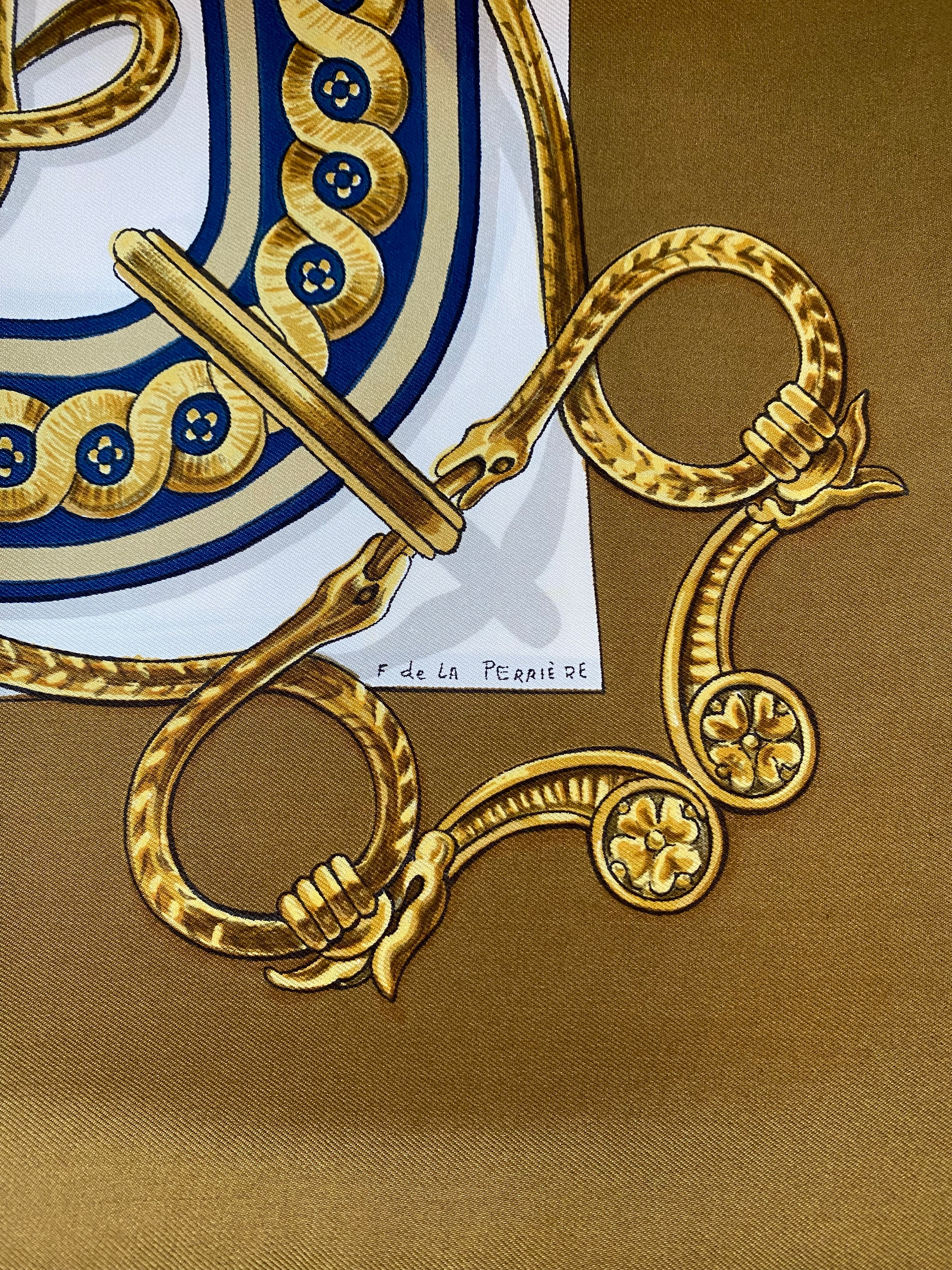 Hermès Bride De Cour Silk Scarf