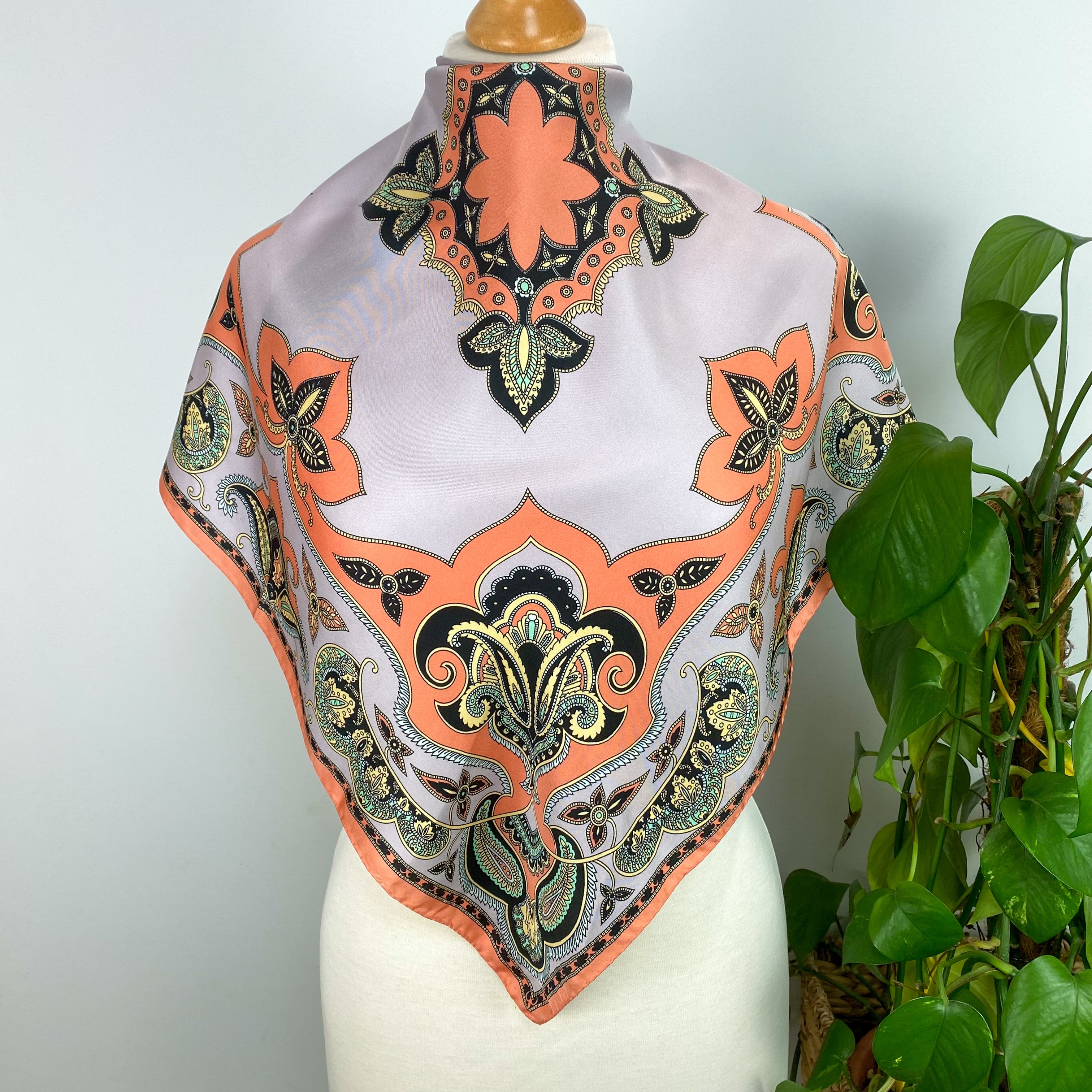 Etro Paisley Silk Scarf