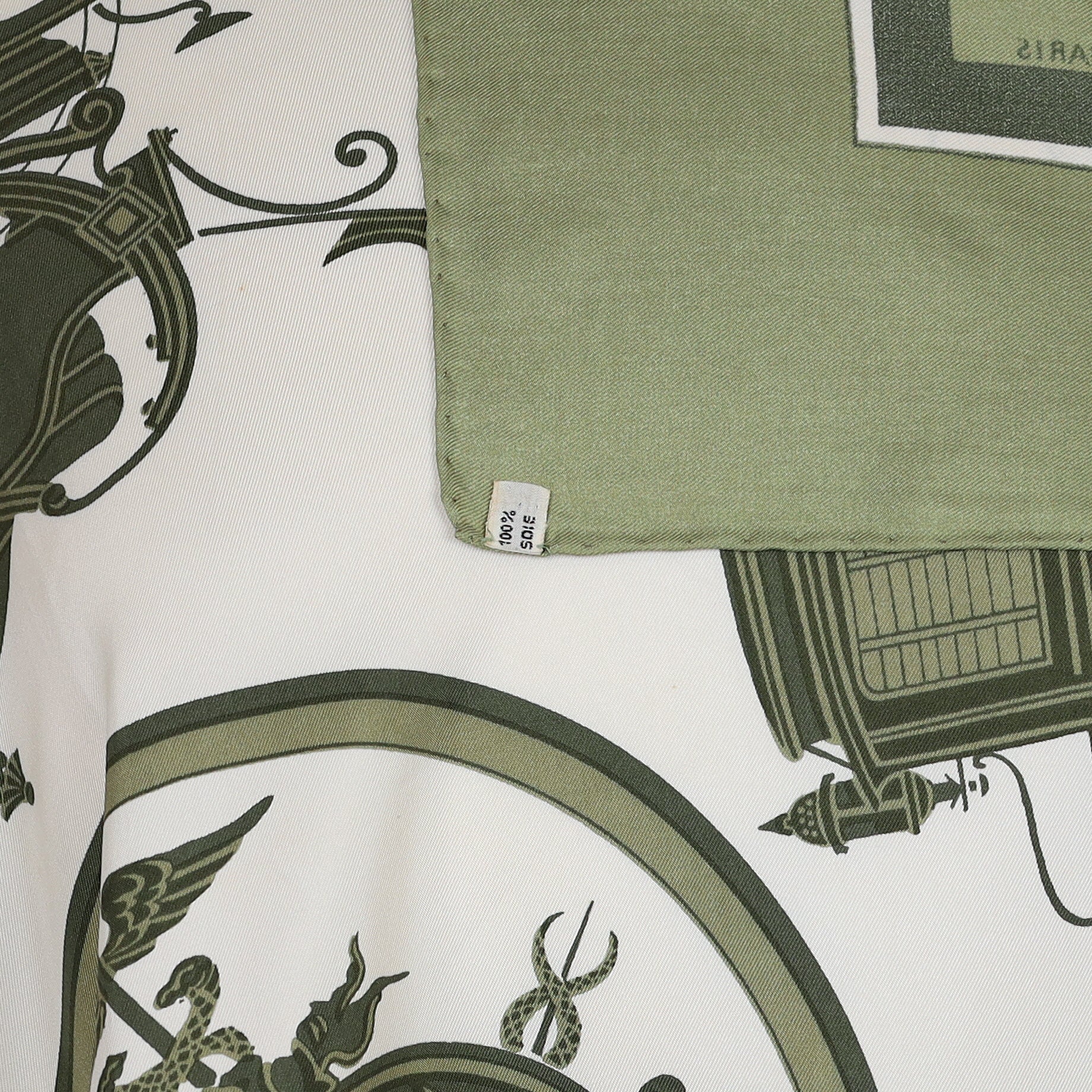 Hermès Ex-Libris Silk Scarf
