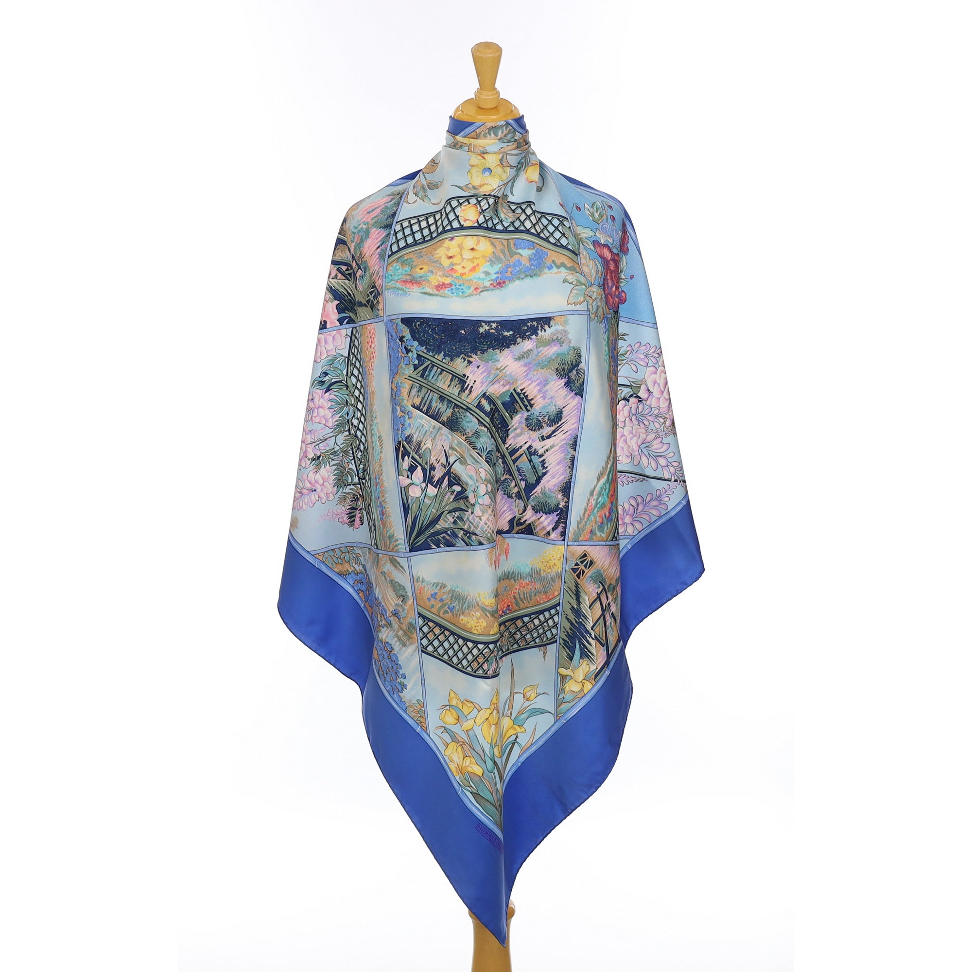 Hermès Giverny Silk Scarf