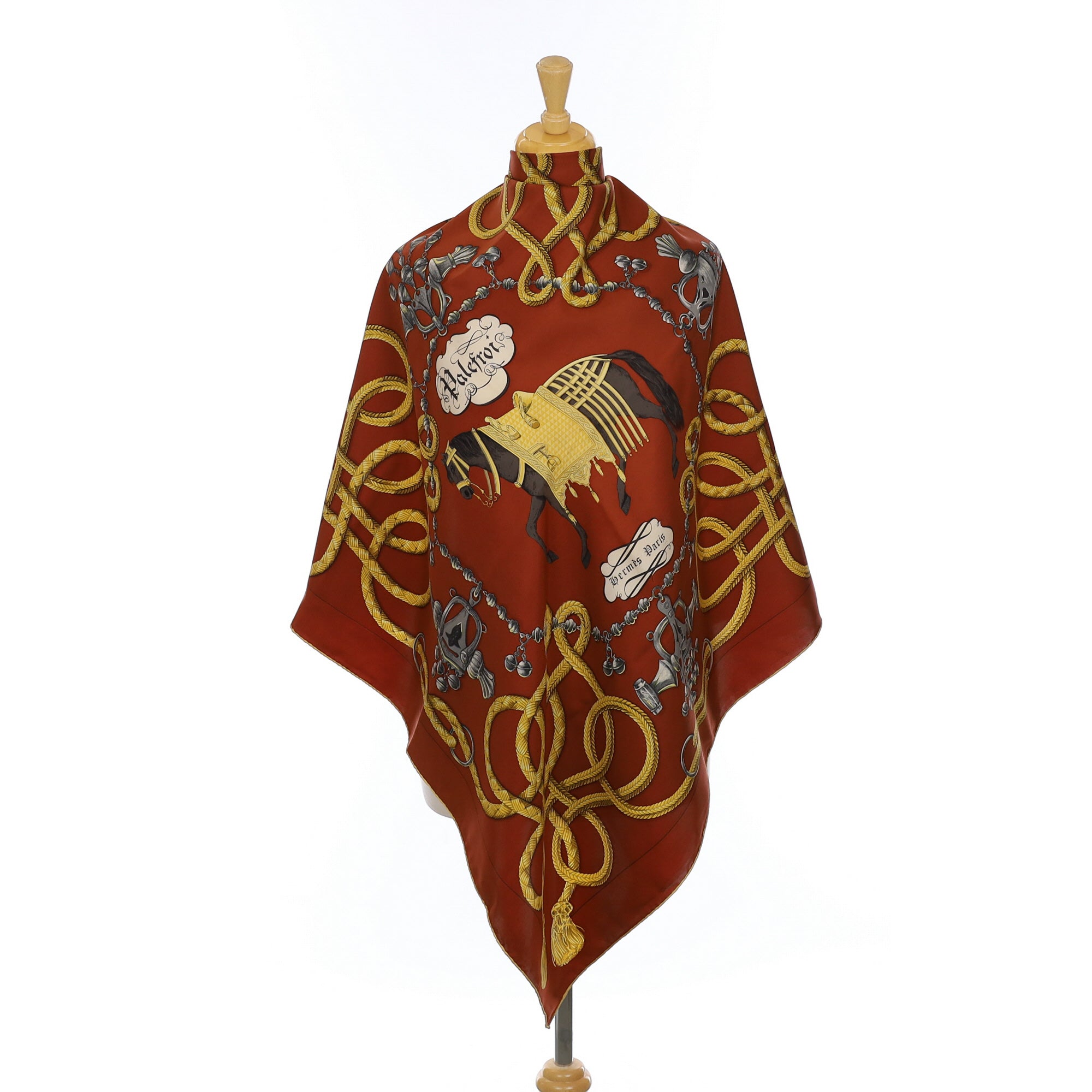 Hermès Palefroi Silk Scarf