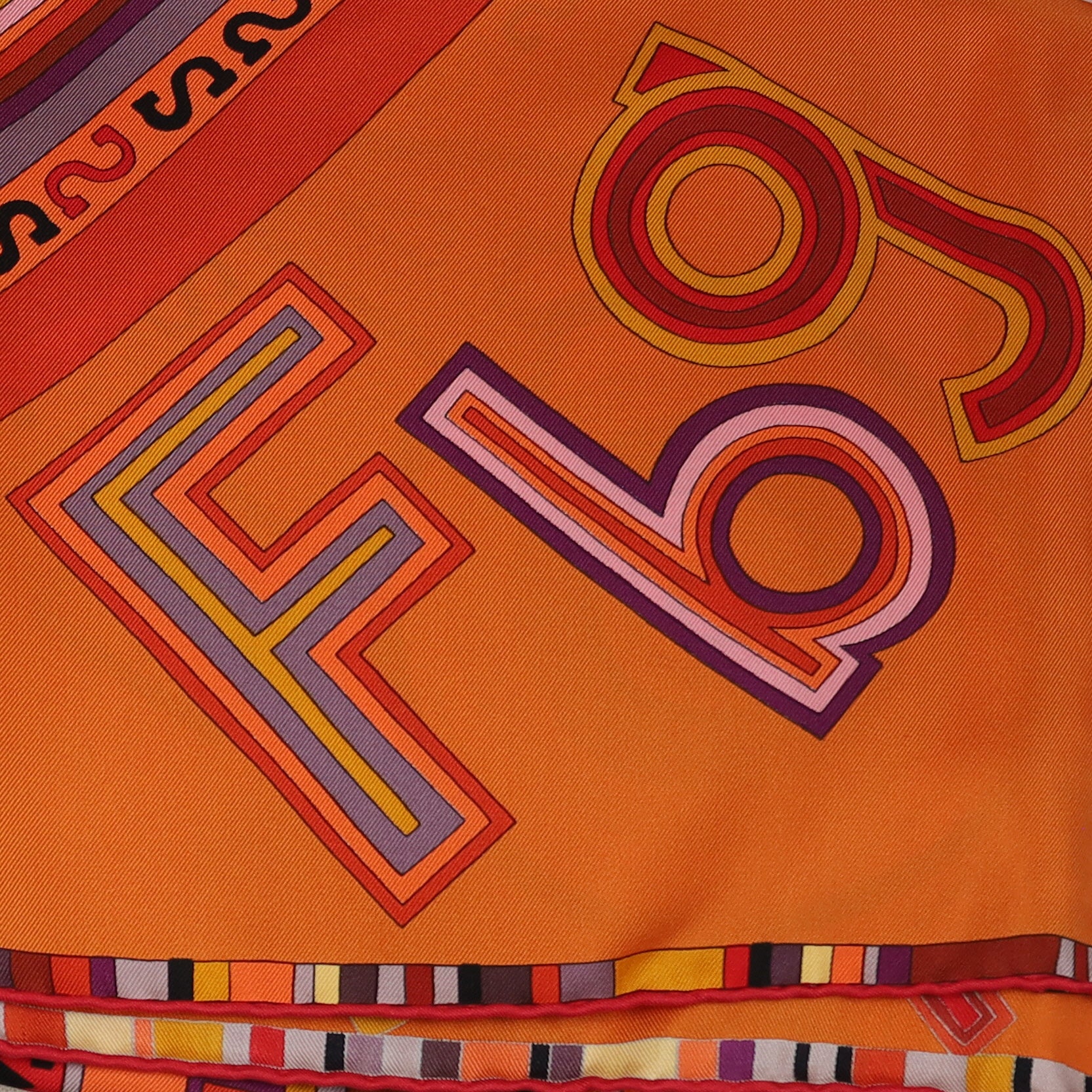 Brand New Boxed Hermès Tohu Bohu Silk Scarf Quite Rare