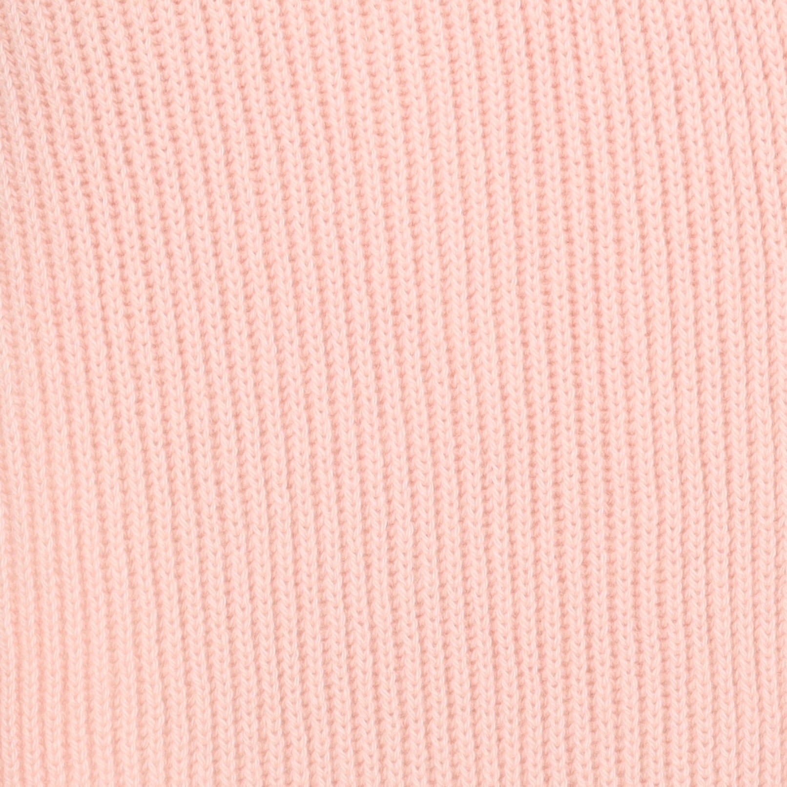 Brand New Scottish Shell Pink Rib Cashmere Scarf