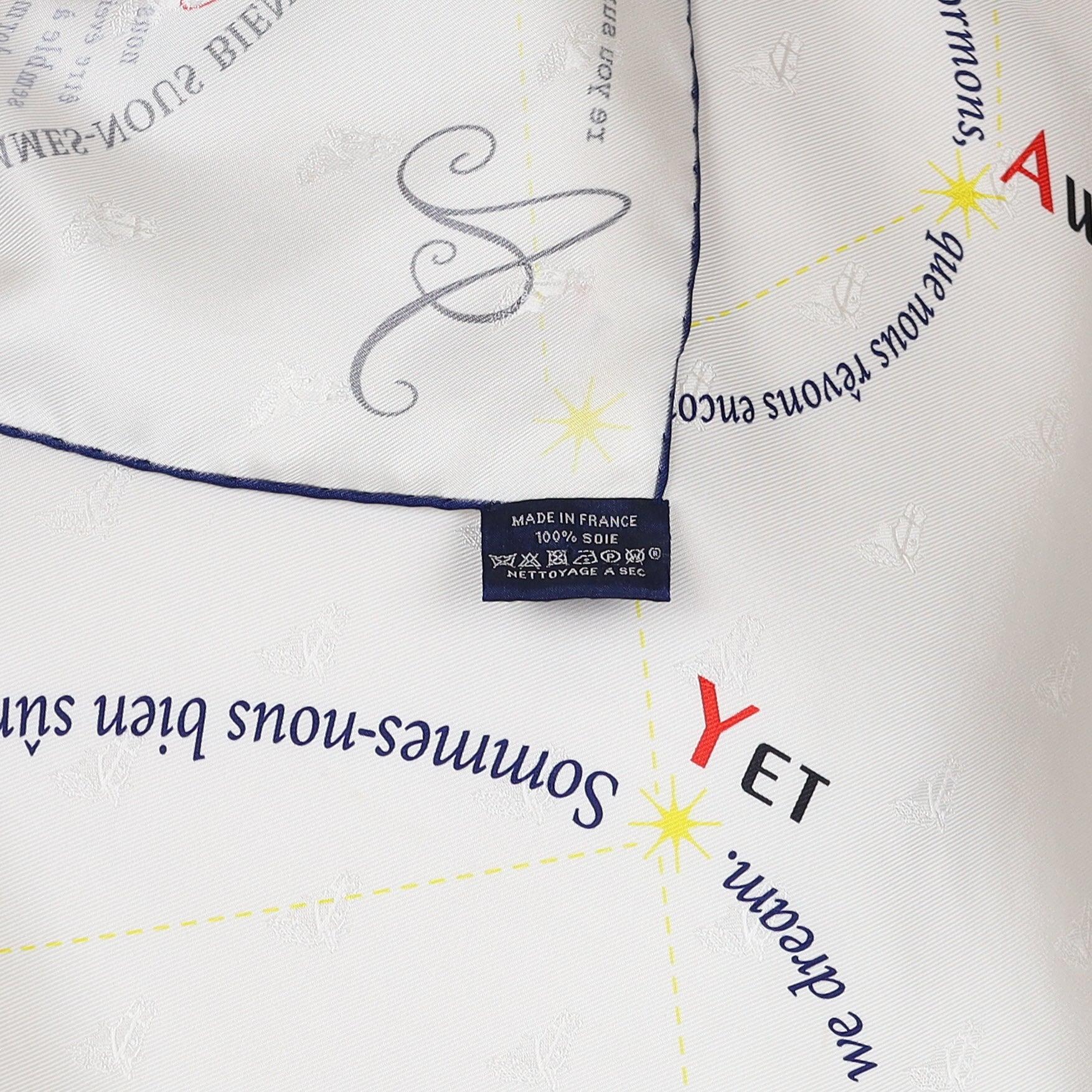Hermès In Pursuit Of Dreams Silk Scarf