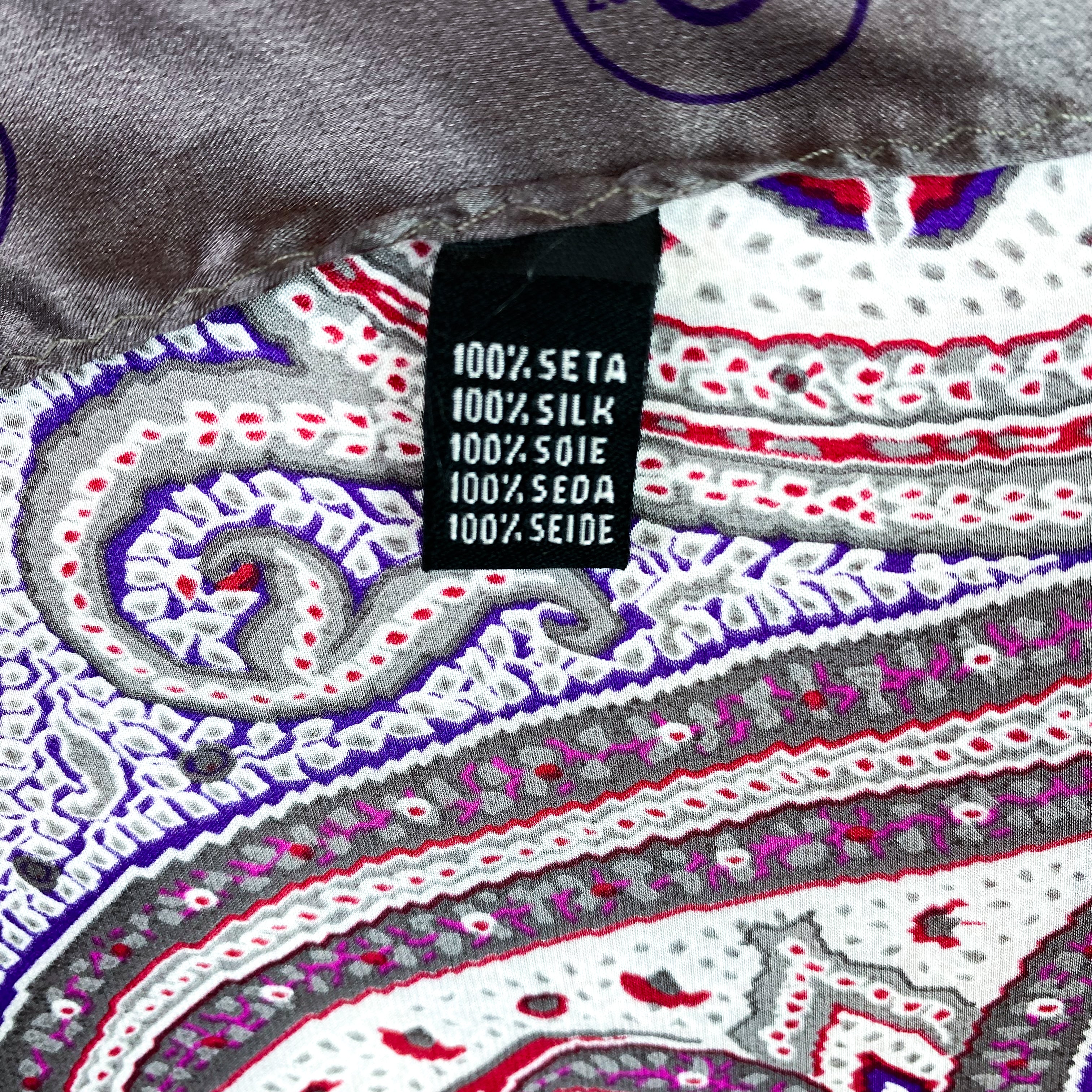 Laksen Paisley Designer Silk Scarf