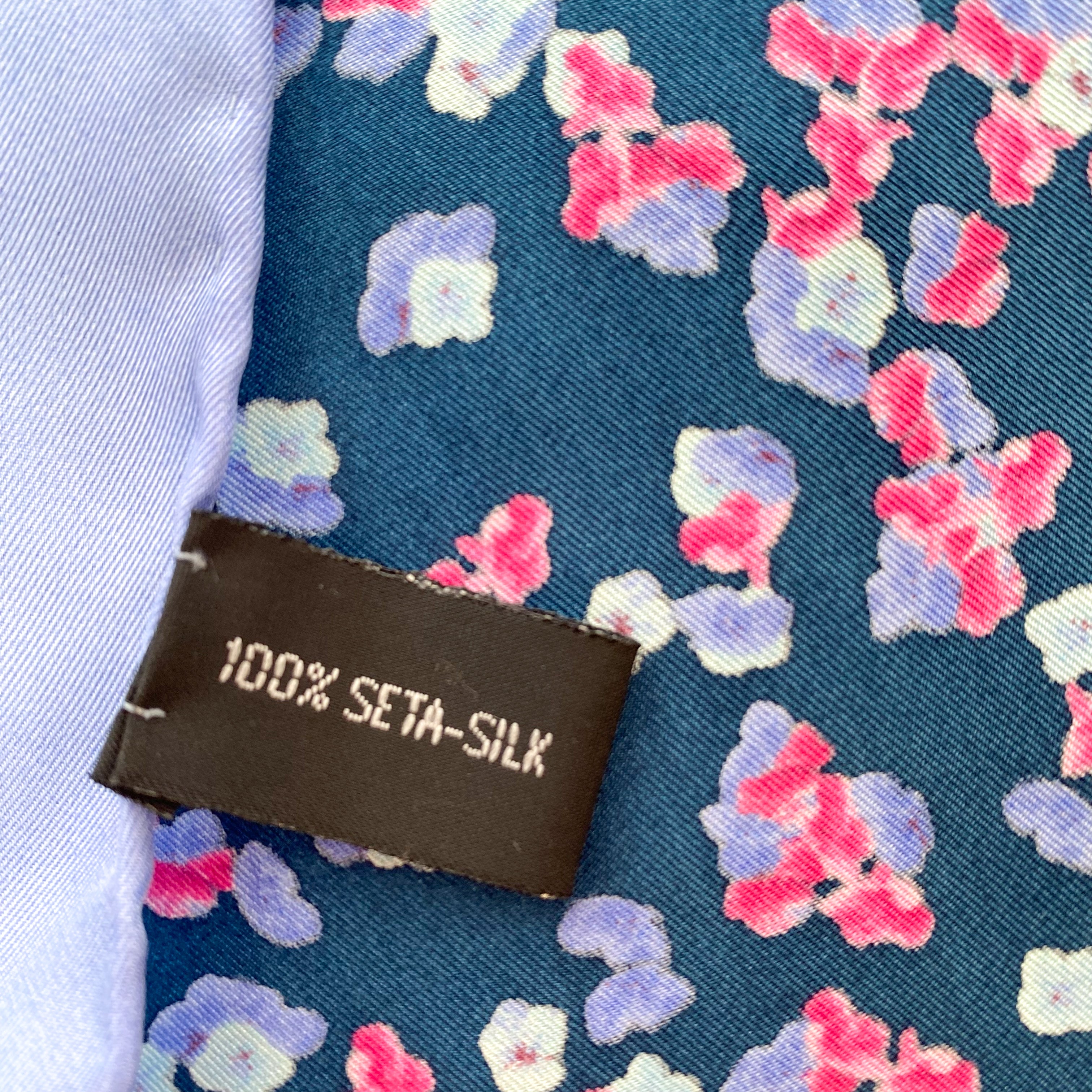 Brand New Cacharel Paris Floral Design Silk Scarf