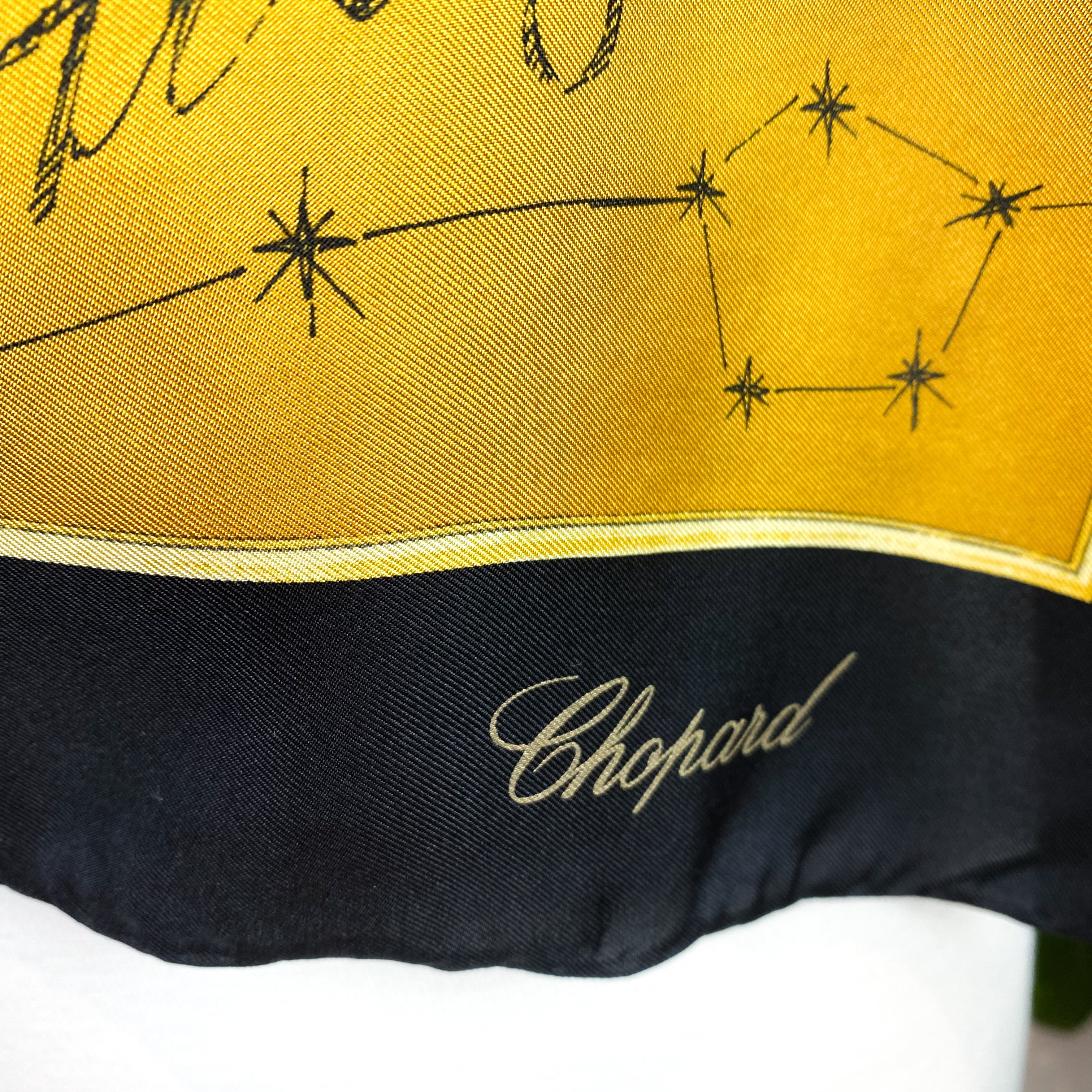 Stunning Chopard Designer Silk Scarf
