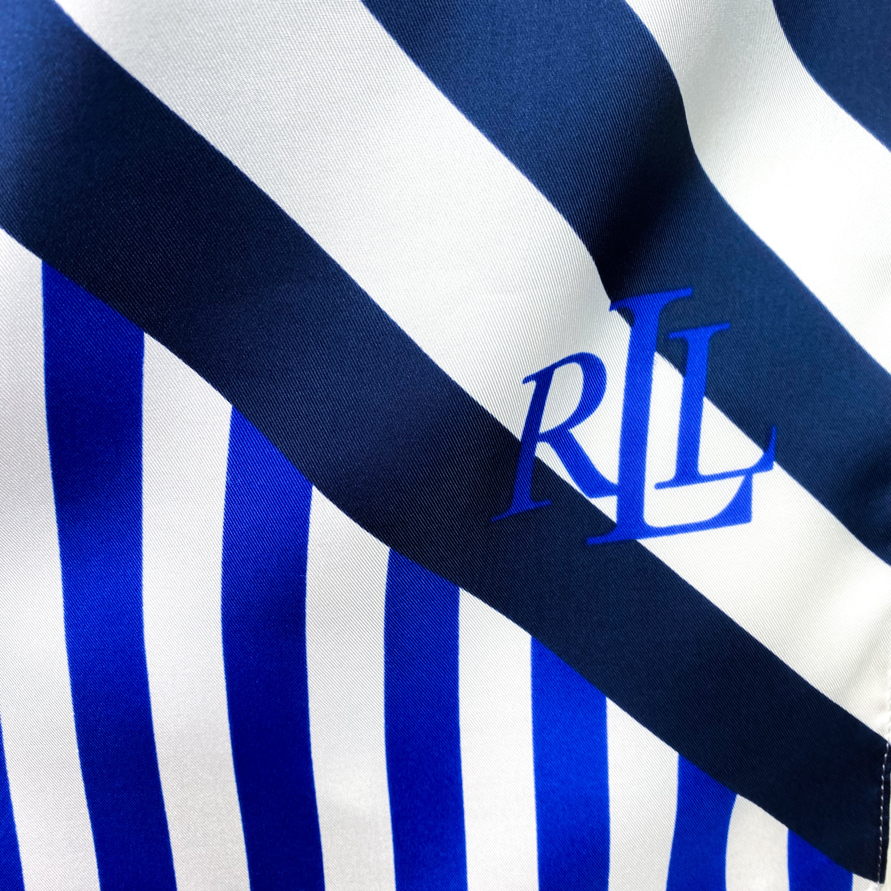 Immaculate Ralph Lauren Long Silk Scarf