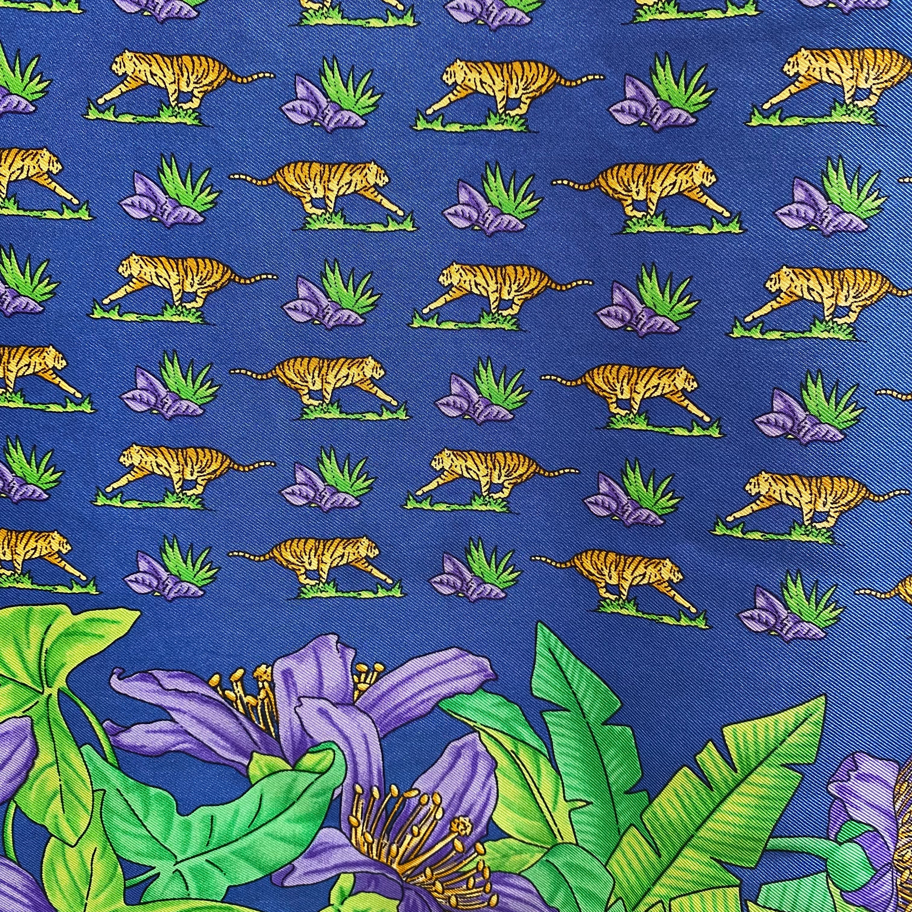 Immaculate Thomas Pink Tiger Silk Scarf