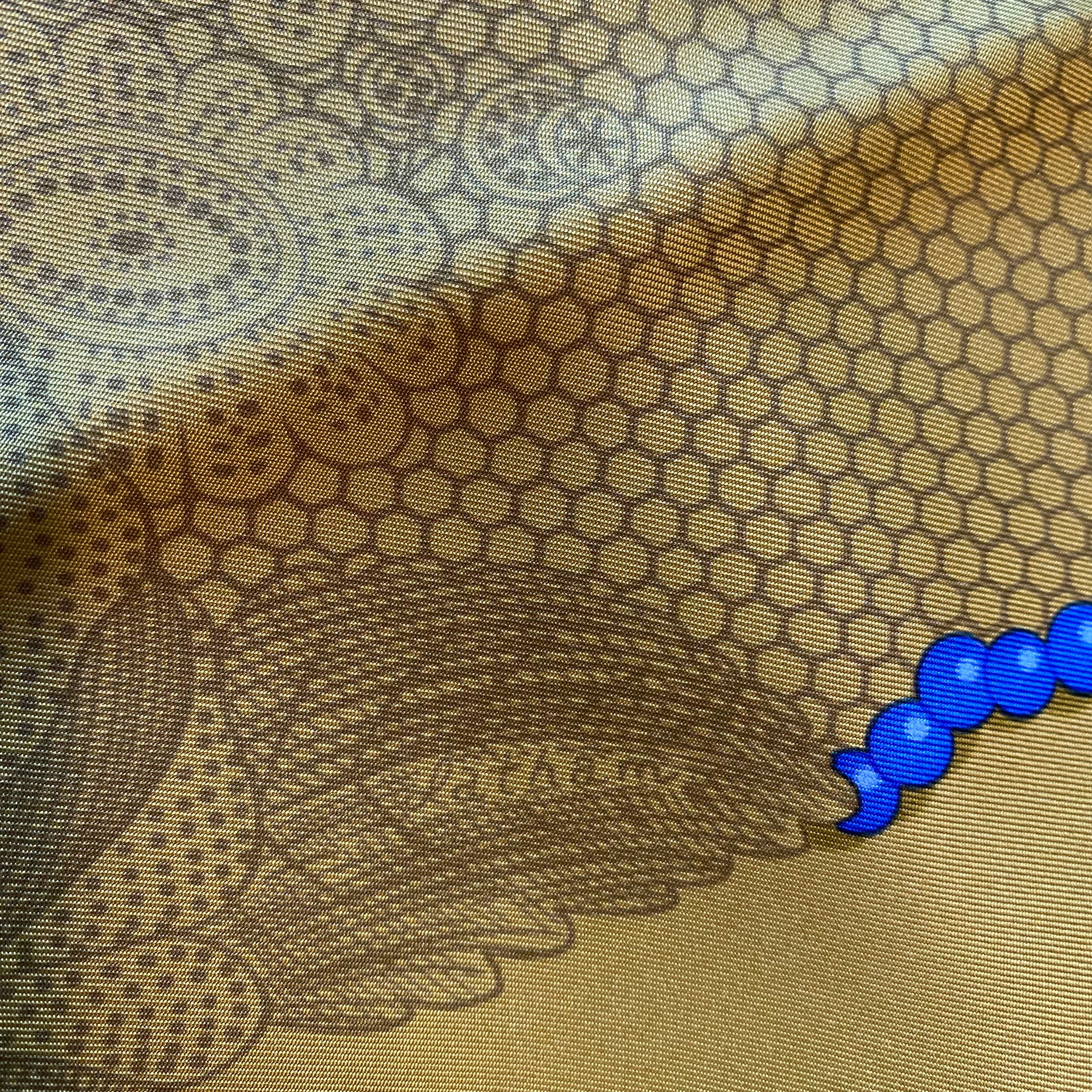Pristine Hermès Doigts de Fée Silk Scarf