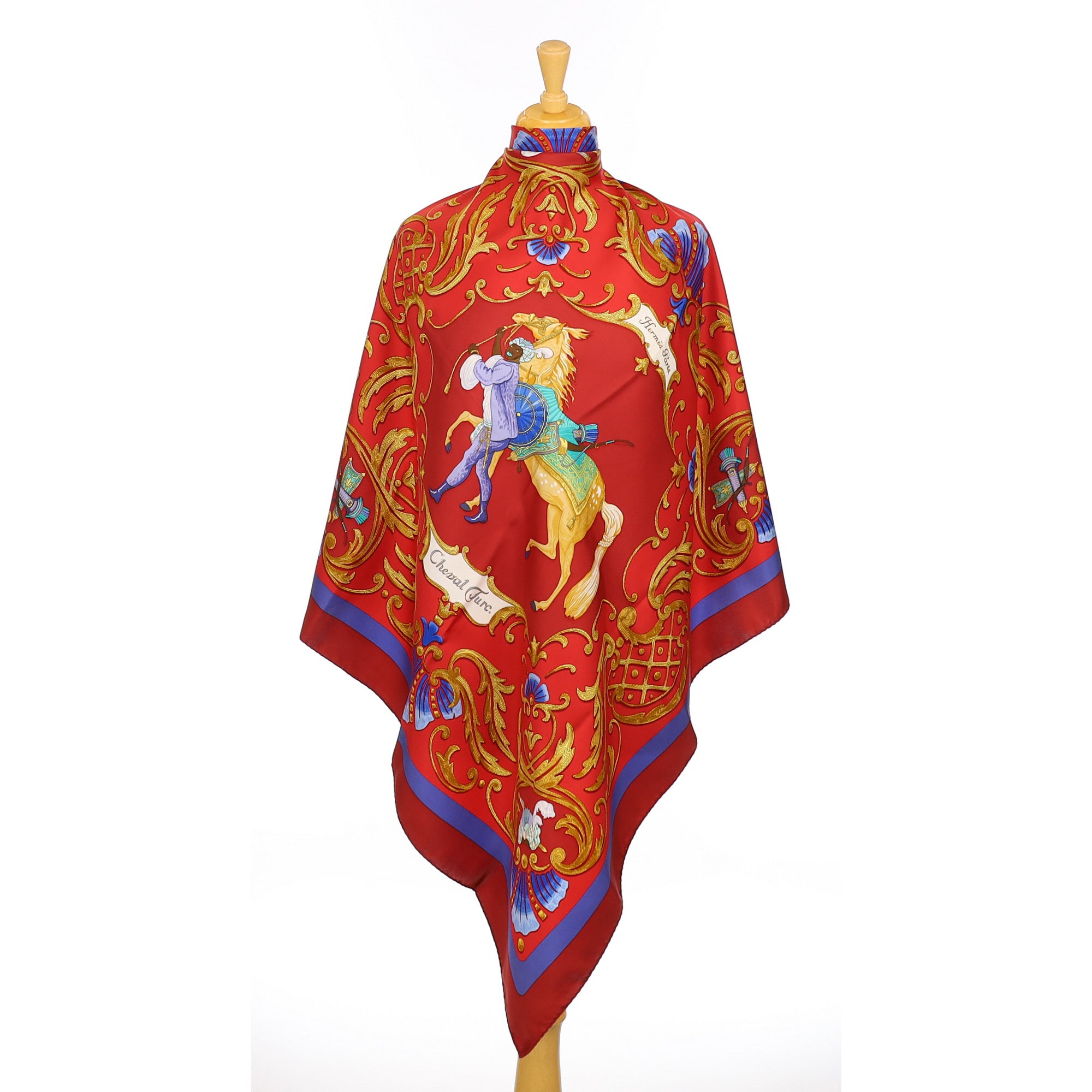 Hermès Cheval Turc Silk Scarf
