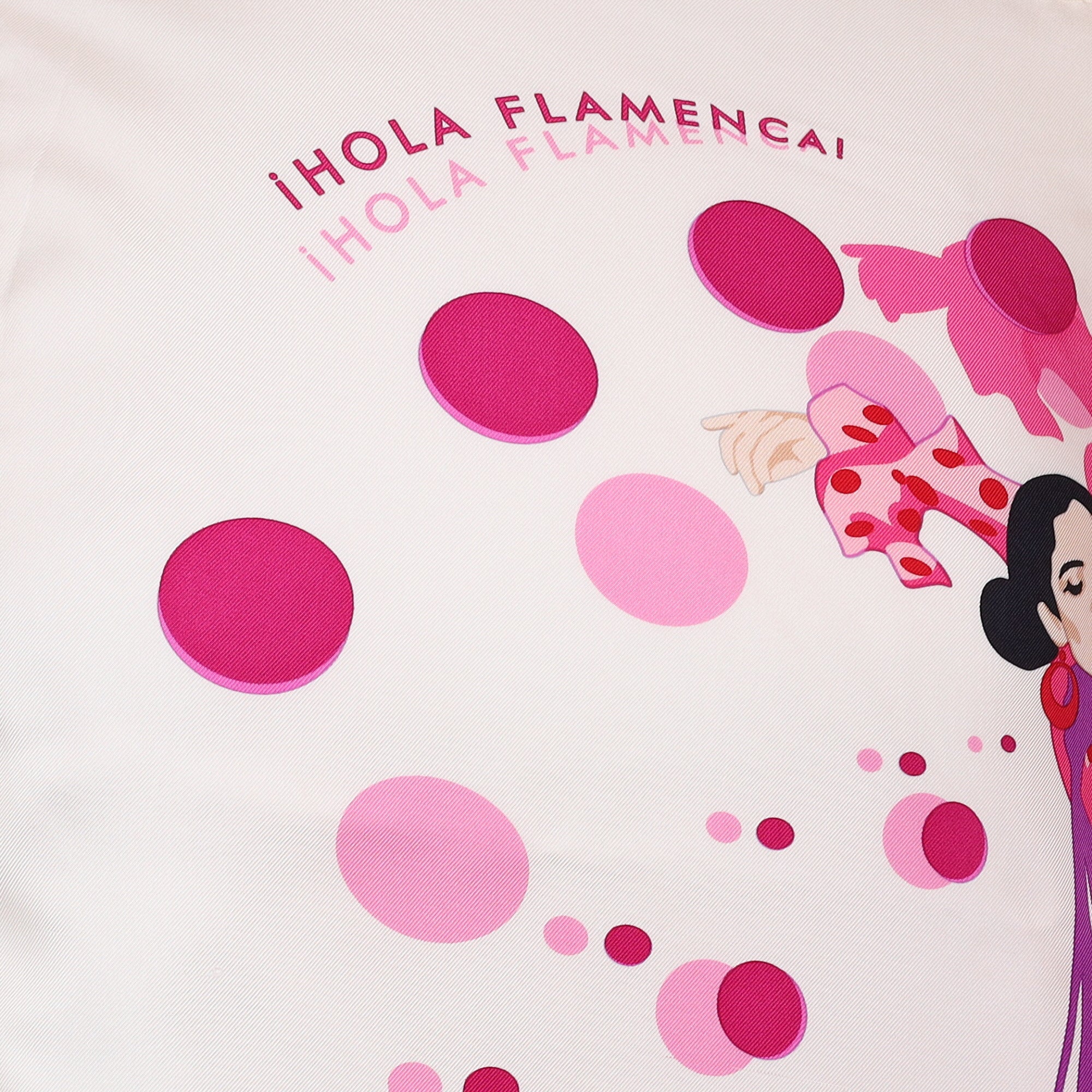Hermès Hola ! Flamenca Silk Scarf Quite Rare