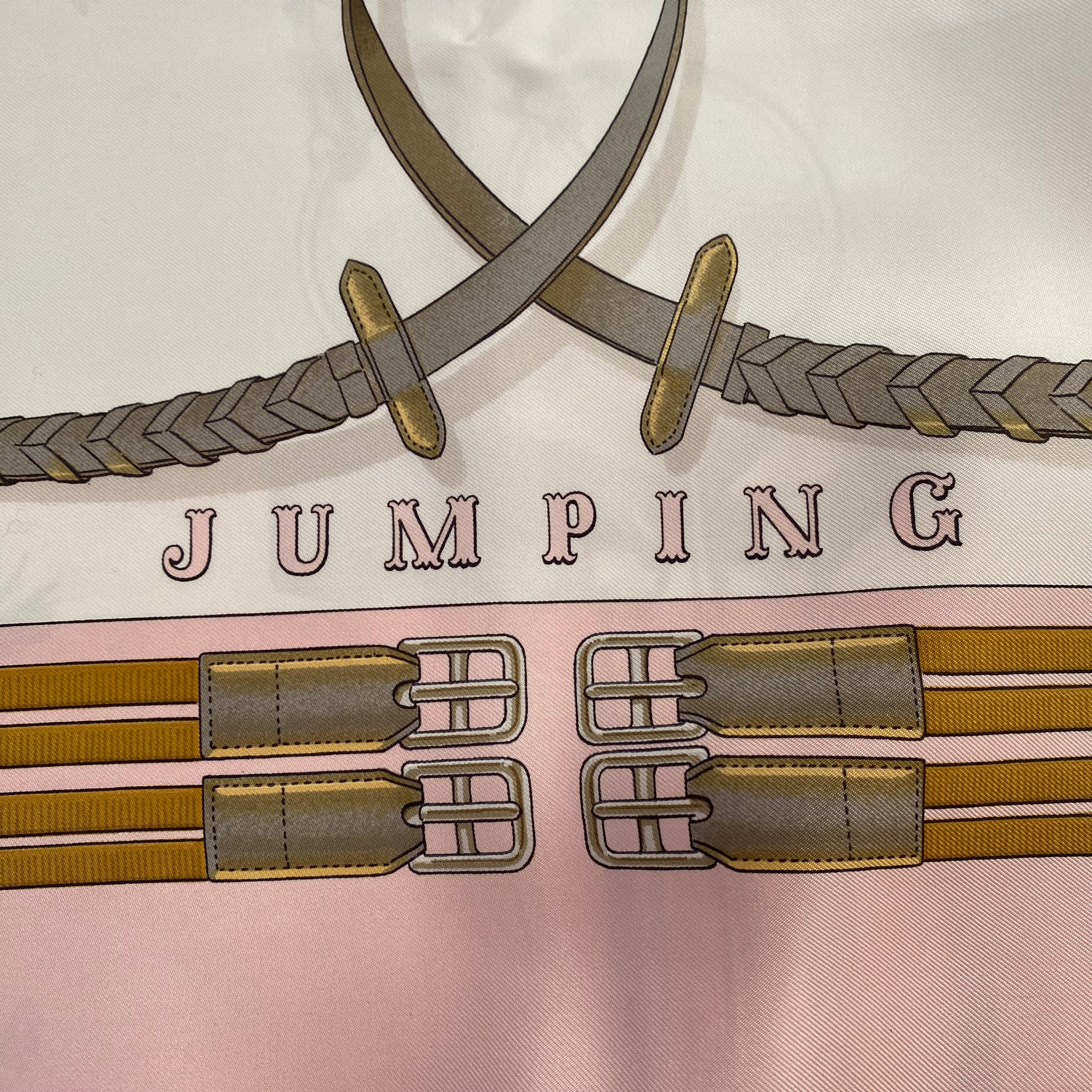Hermès Jumping Silk Scarf