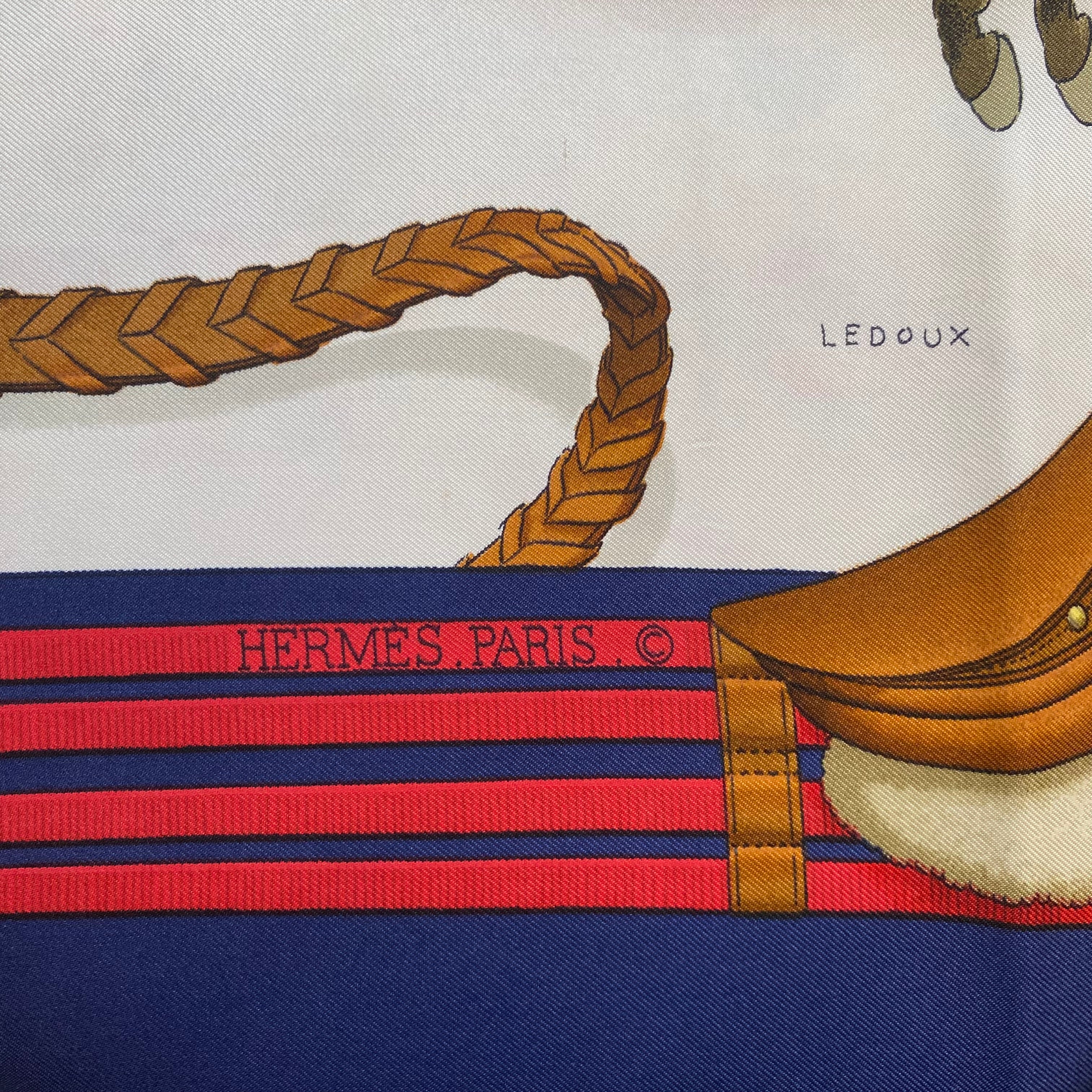 Hermès Jumping Silk Scarf