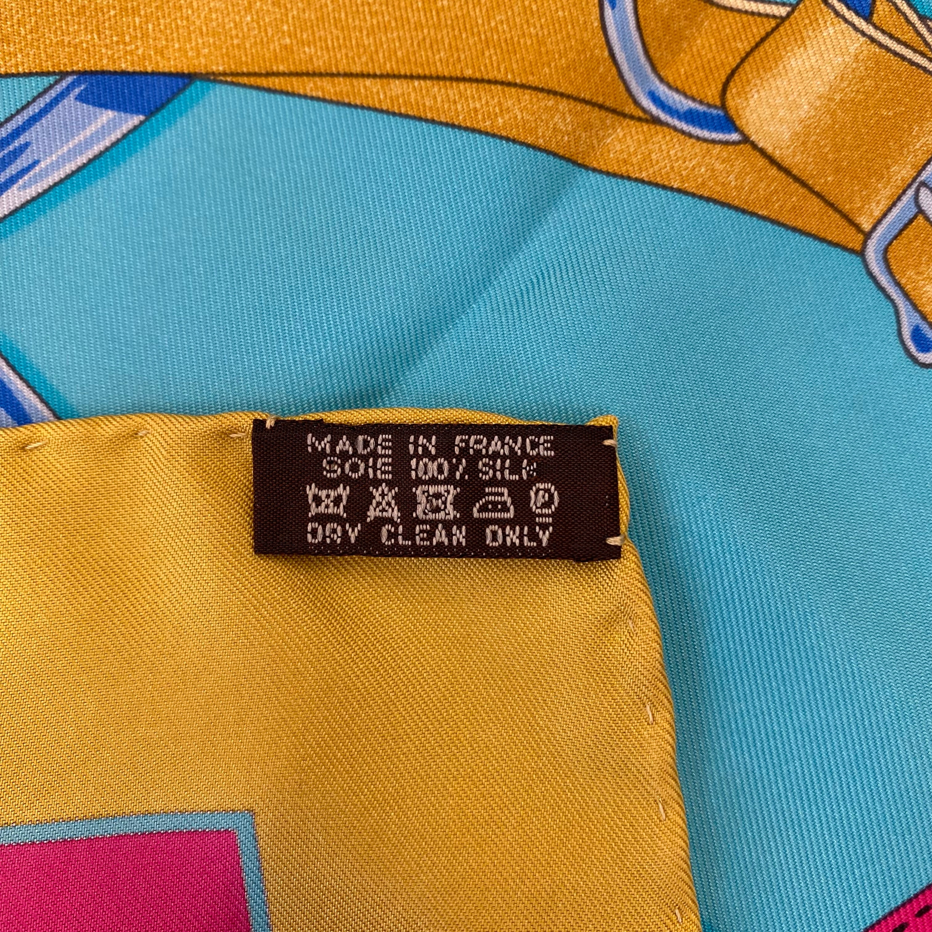 Boxed Hermès Promenade du Matin Silk Scarf Rare