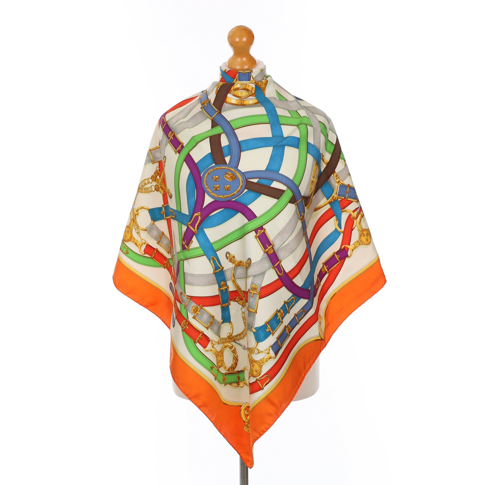 Hermès Cavalcadour Silk Scarf