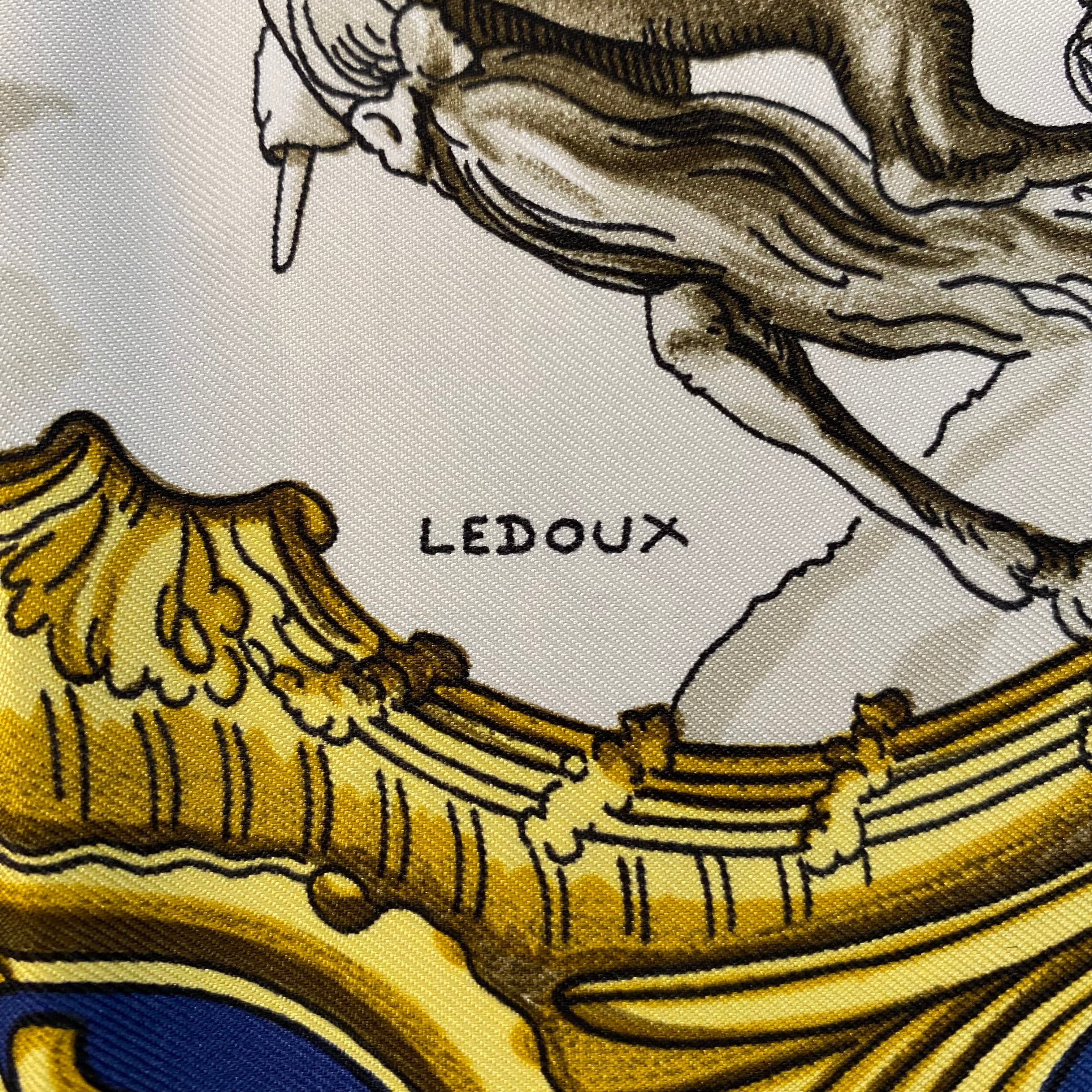 Hermès Lovis XV Silk Scarf Rare