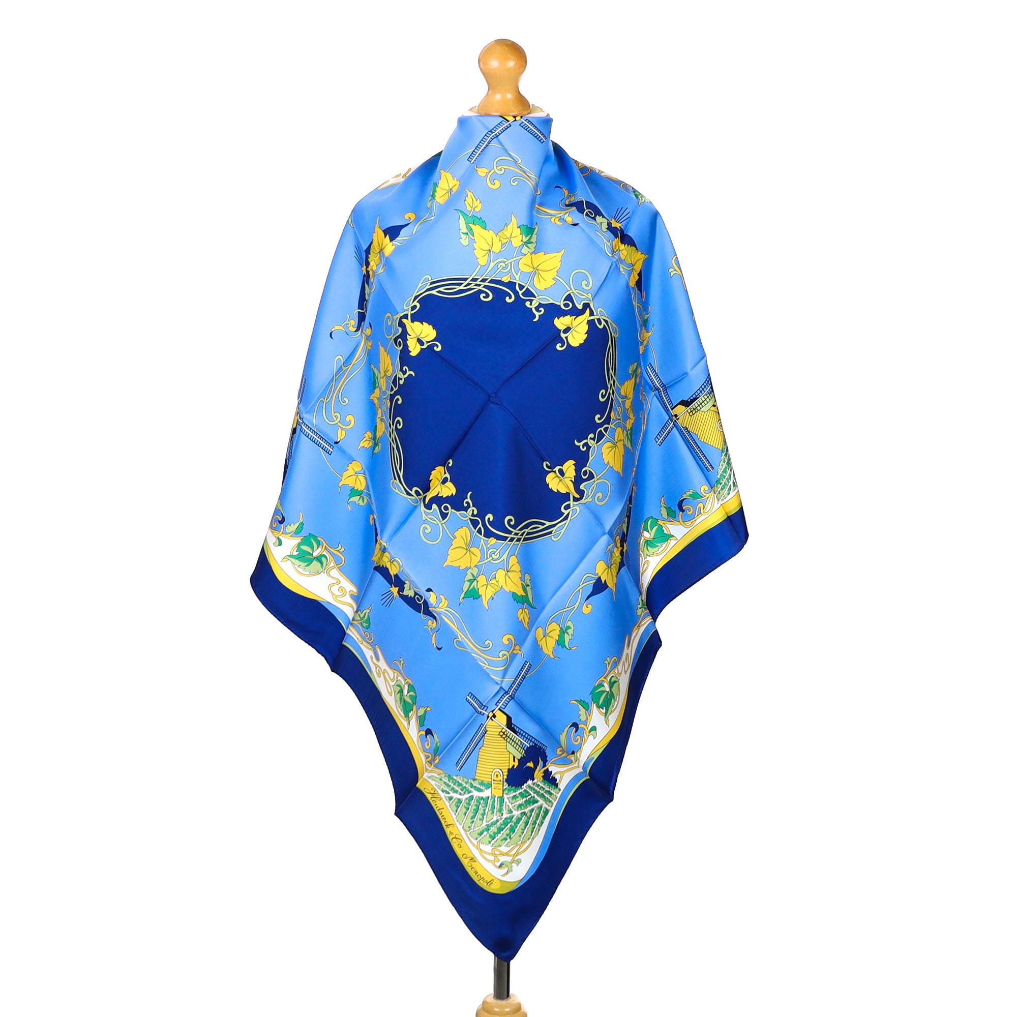 Brand New Boxed Heidsieck & Co Silk Scarf