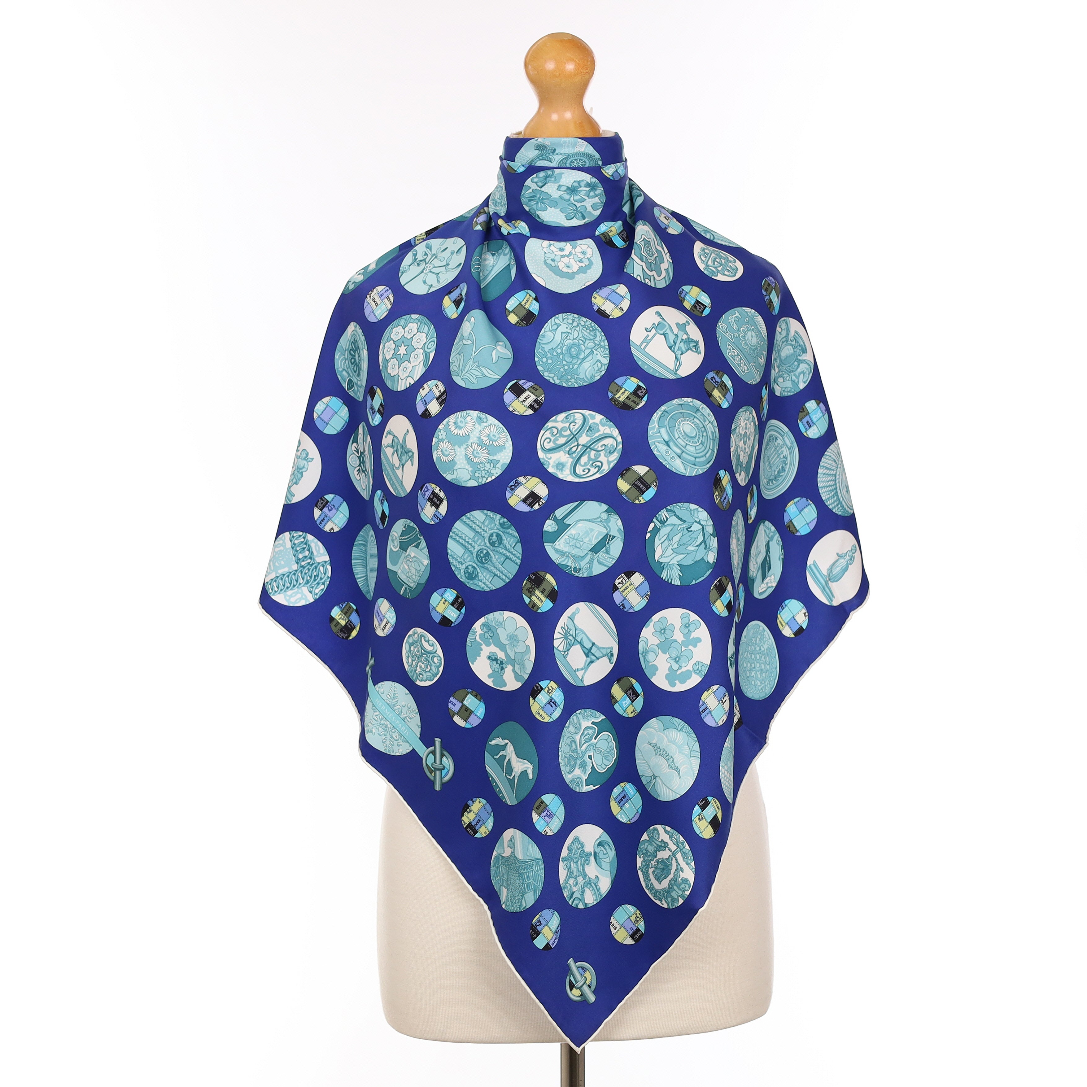 Hermès Pois De Soie Silk Scarf