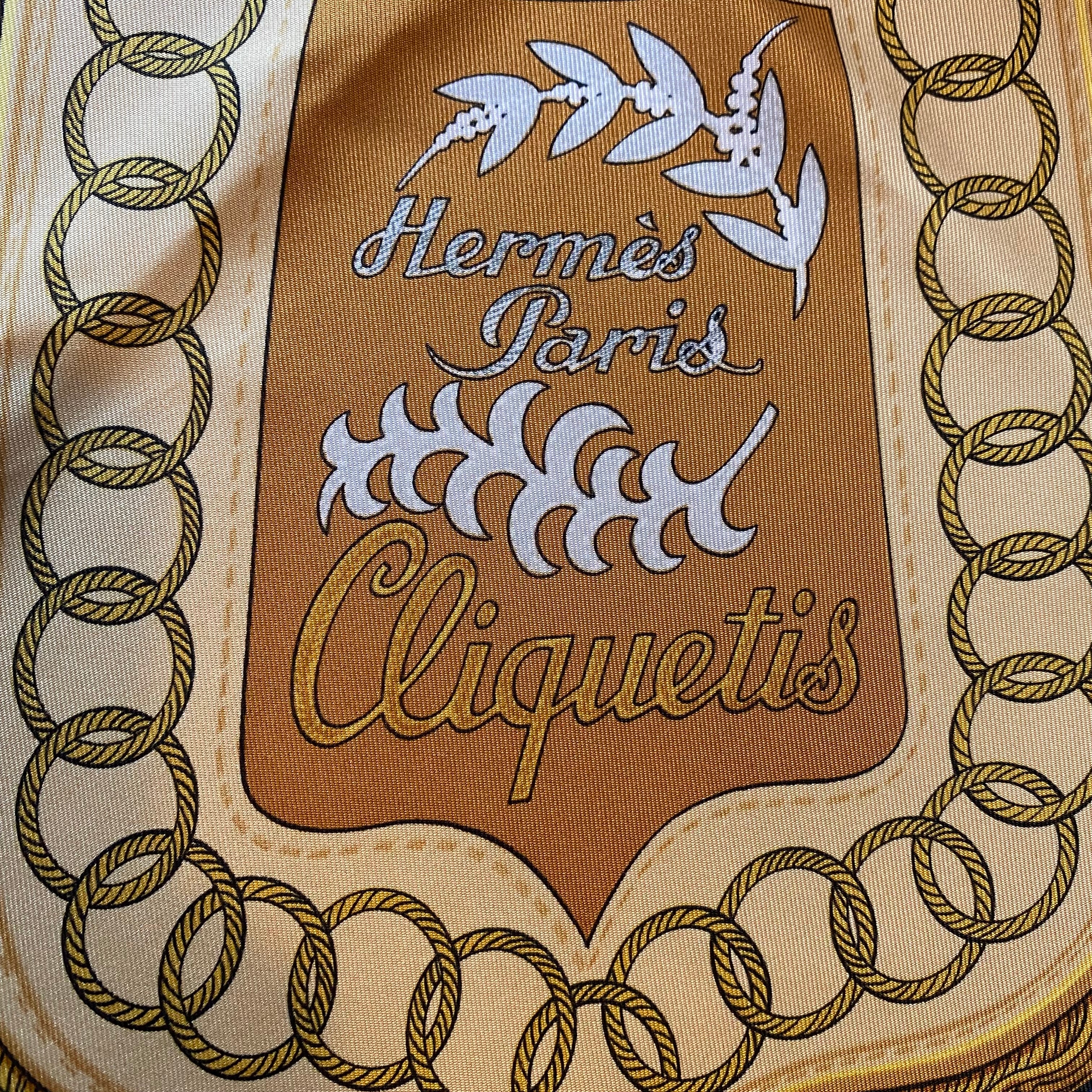 Hermès Cliquetis Silk Scarf