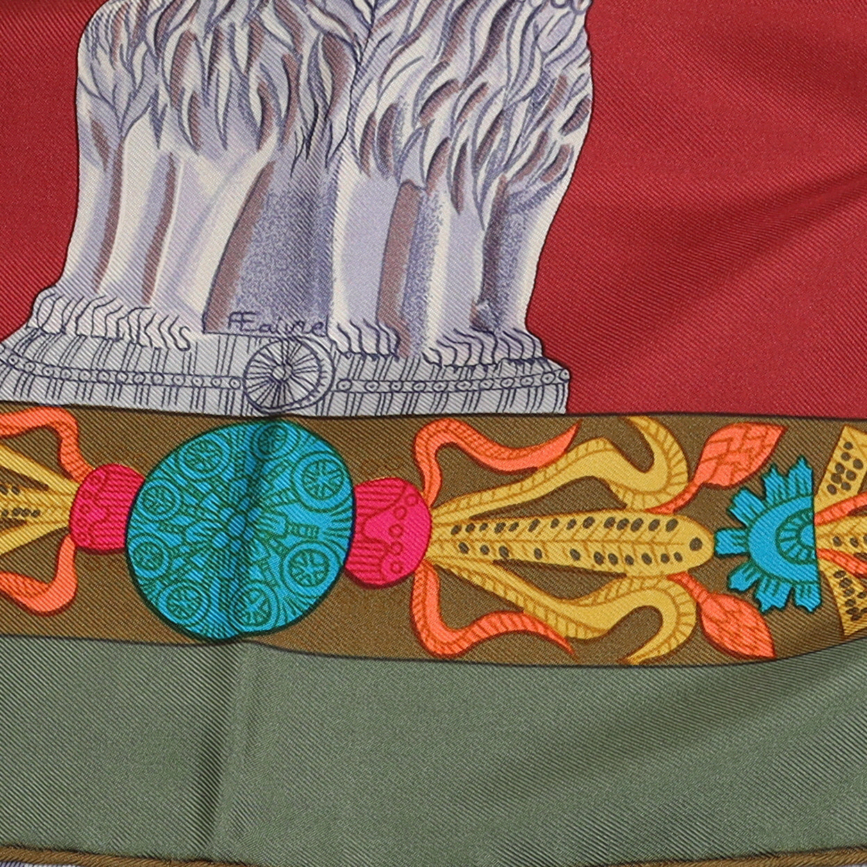 Hermès Torana Silk Scarf