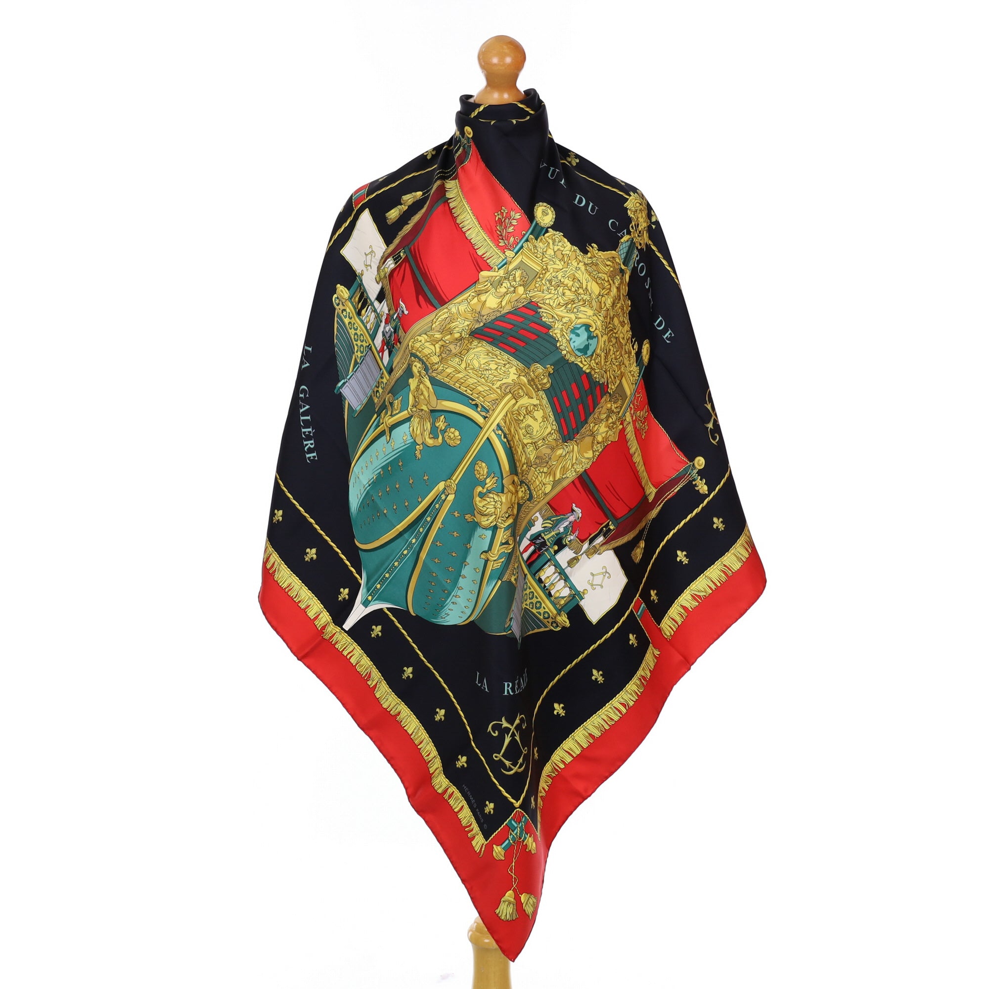 Hermès La Galére la Réale Silk Scarf