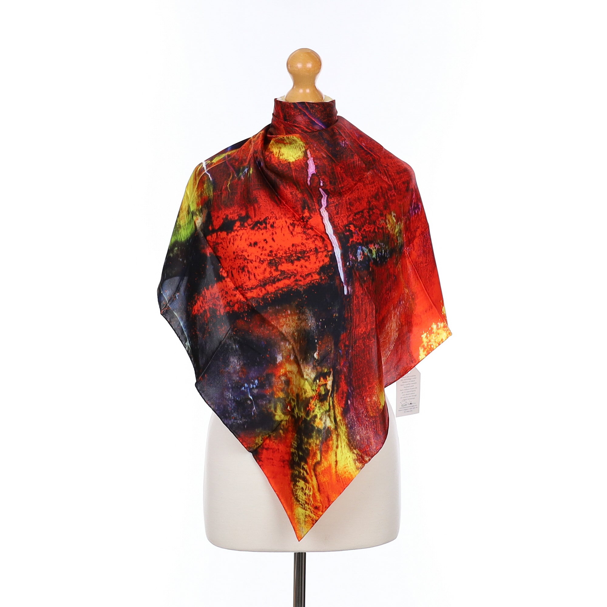 Brand New Weston Multicoloured Silk Scarf