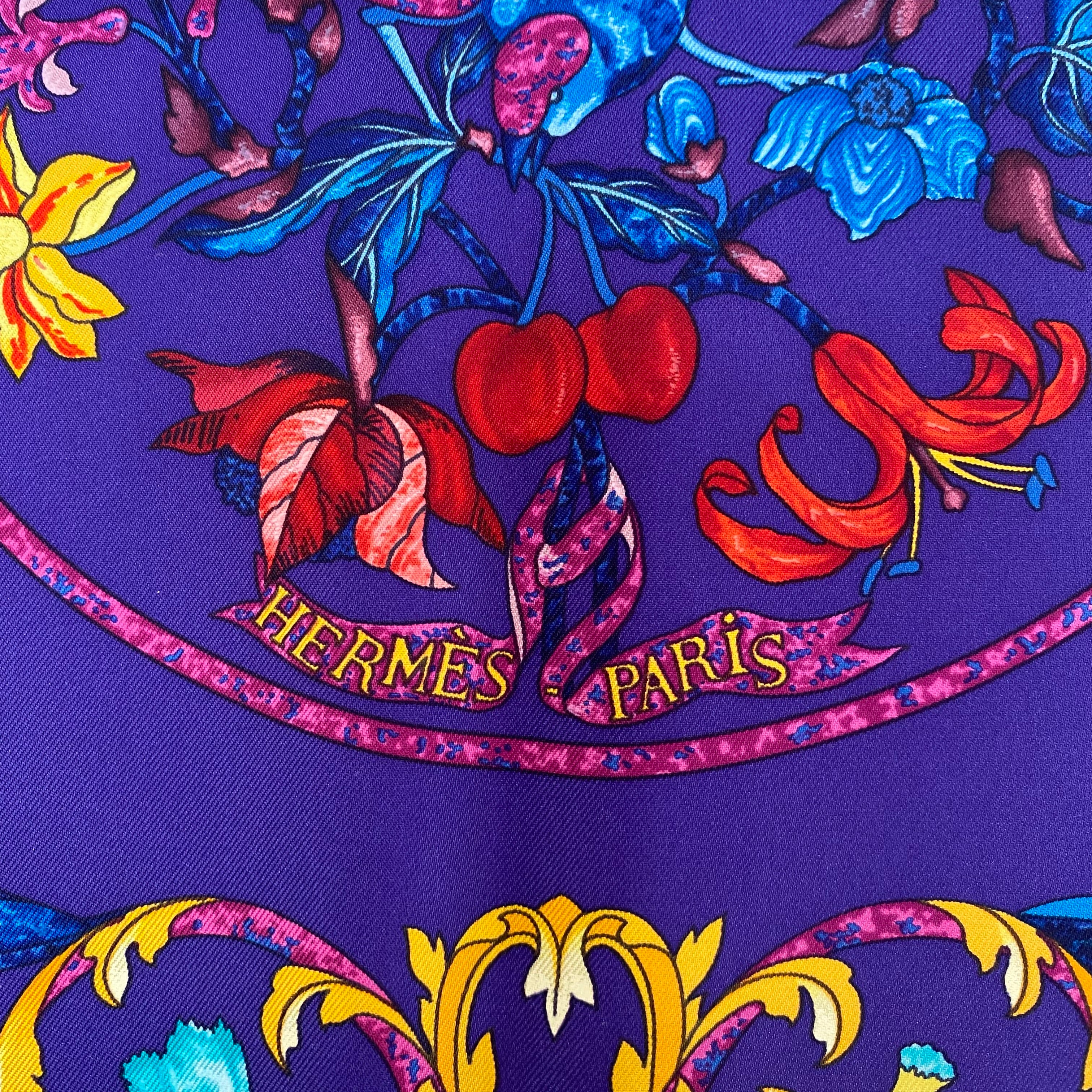 Brand New Boxed Hermès Pierres d’Orient de d’Occident Silk Scarf