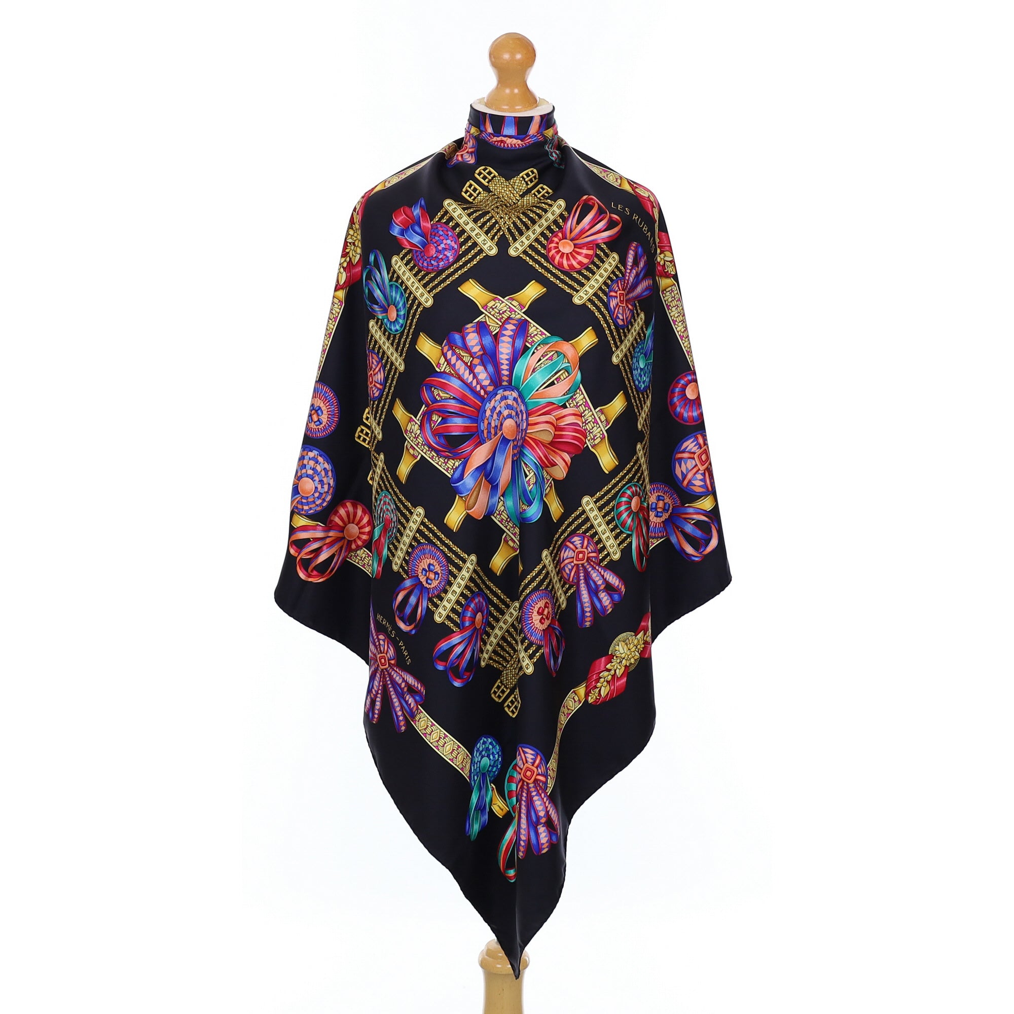 Hermès Les Rubans Du Cheval Silk Scarf
