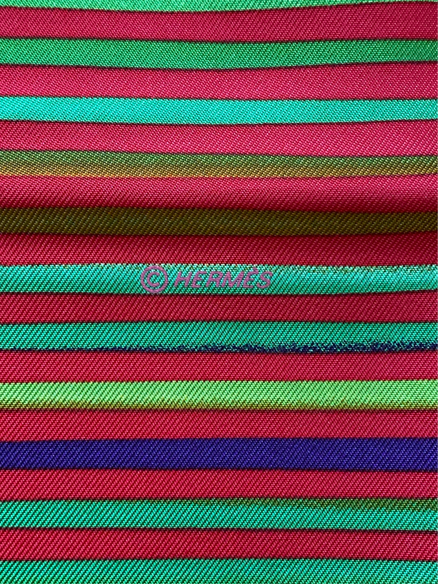 Hermès Faubourg Express Silk Scarf