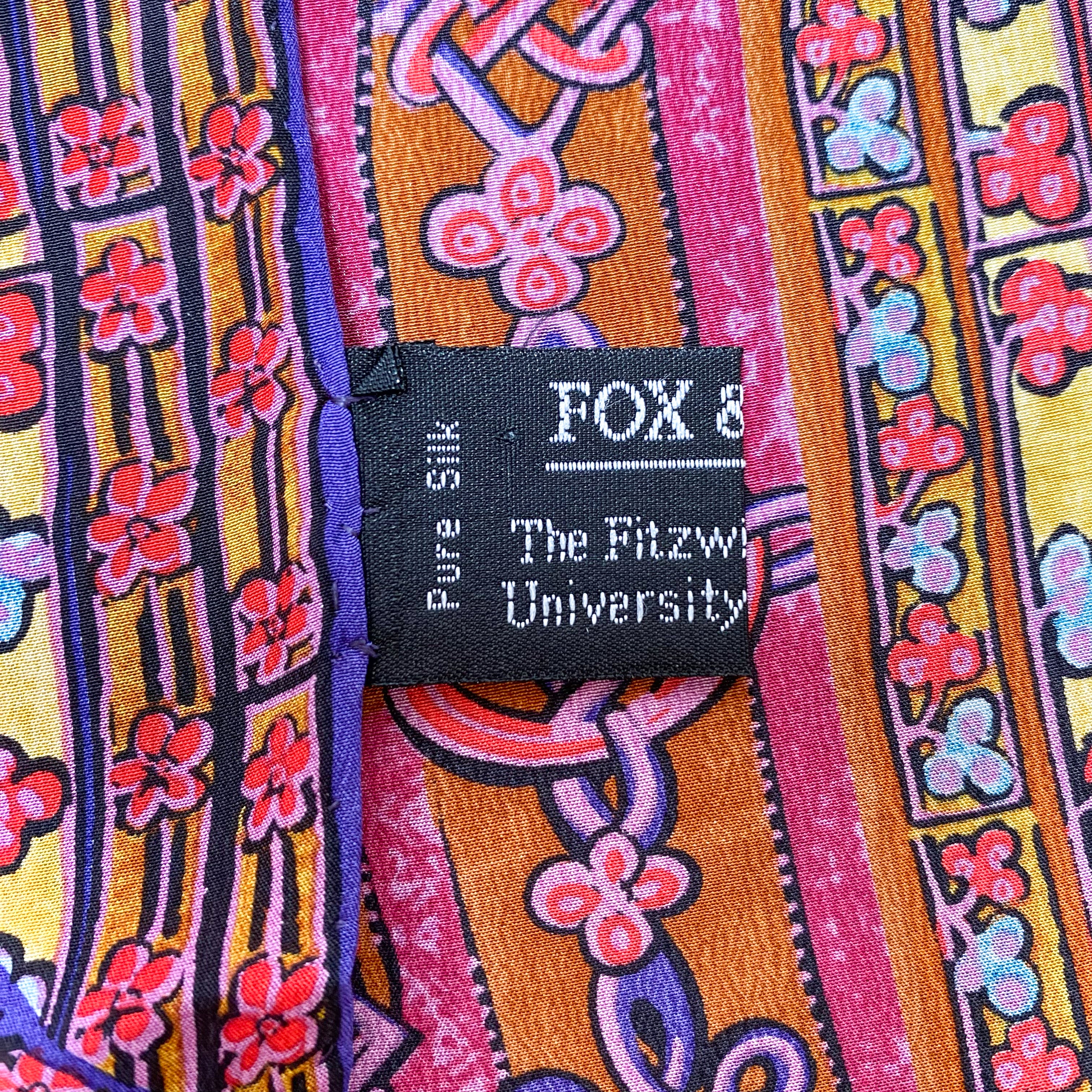 Fox & Chave Long Silk Scarf