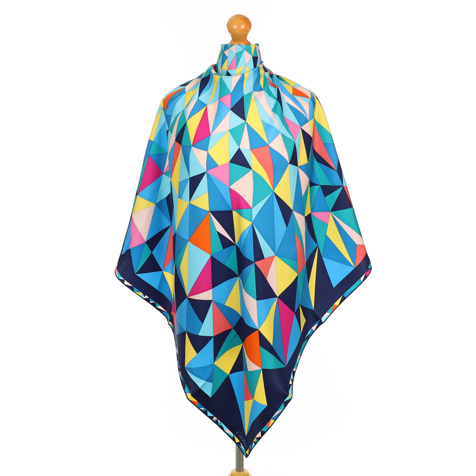 Brand New Cartier Designer Silk Scarf