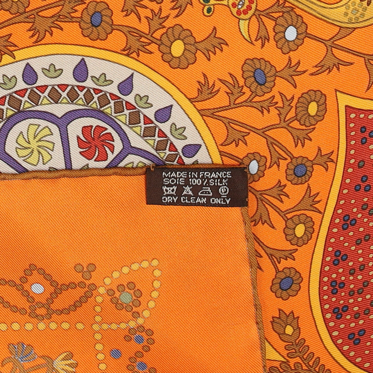 Brand New Boxed Hermès L’ Arbre de Vie Silk Scarf Quite Rare