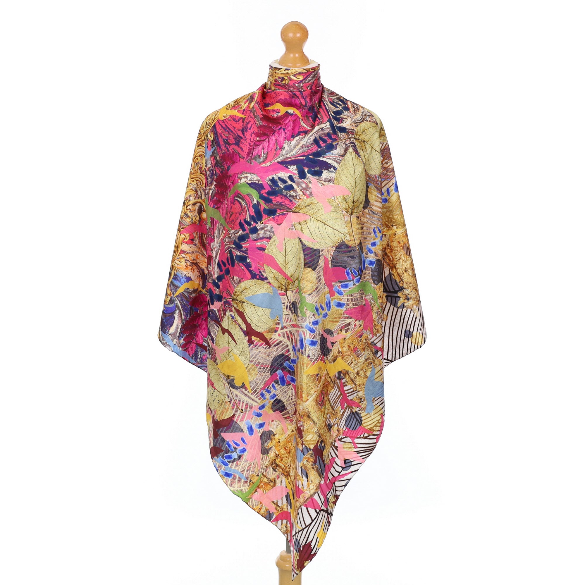 Brand New Elaborate Design Silk Scarf
