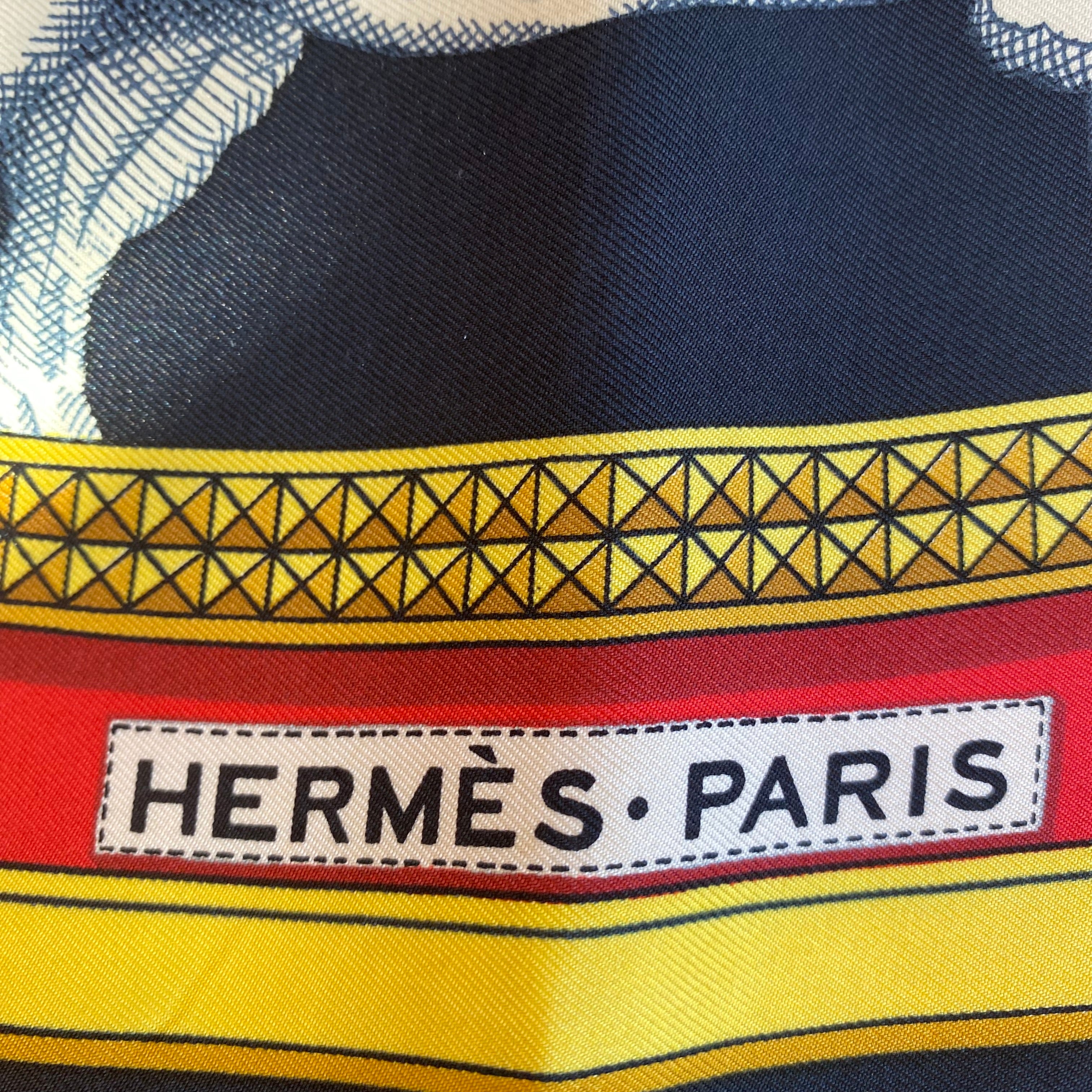 Hermès Grand Apparat Silk Scarf
