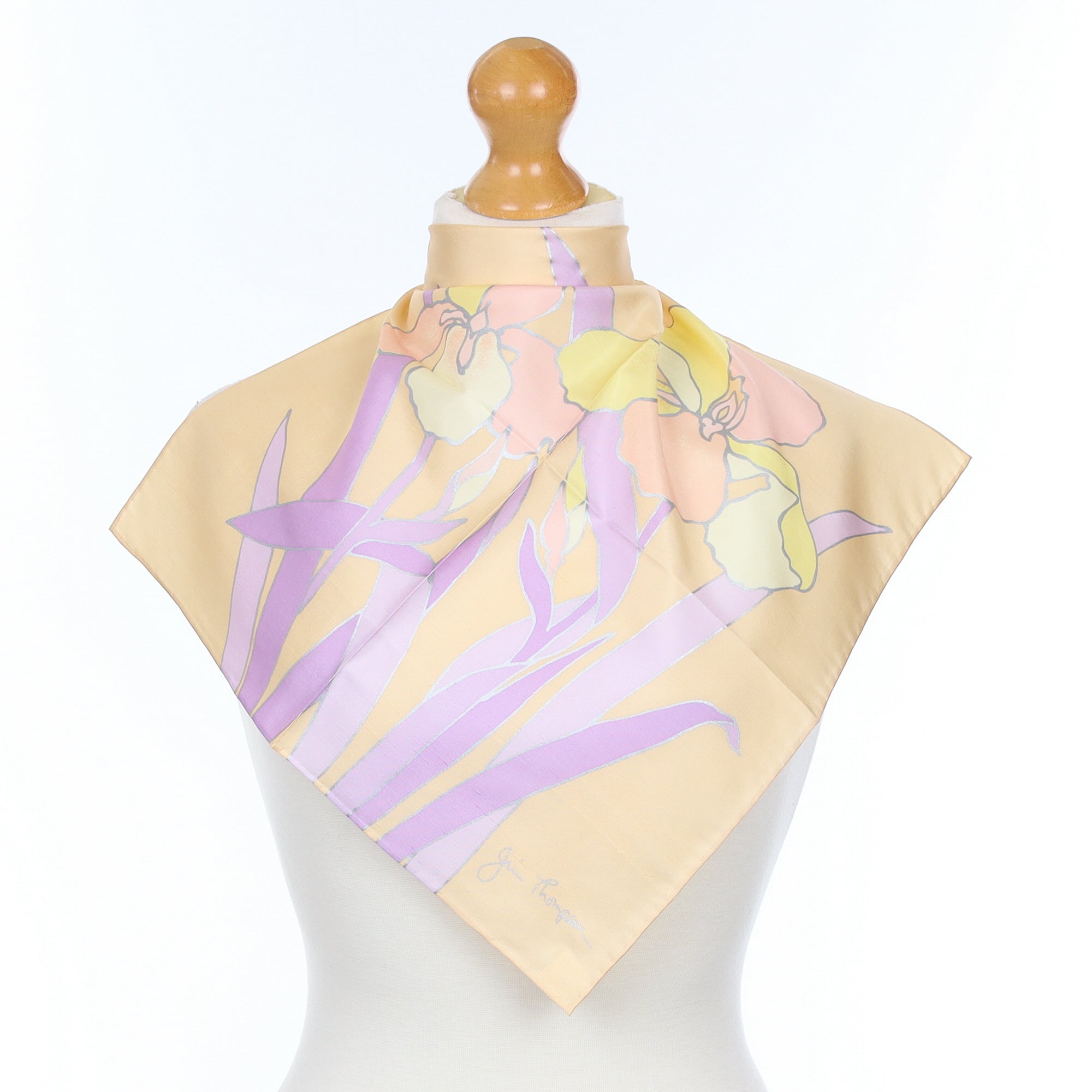 Brand New Boxed Jim Thompson Silk Scarf